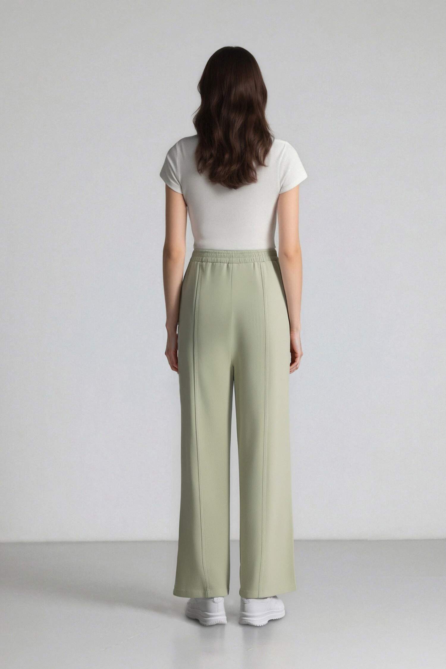 Harem Linen Blend Trousers