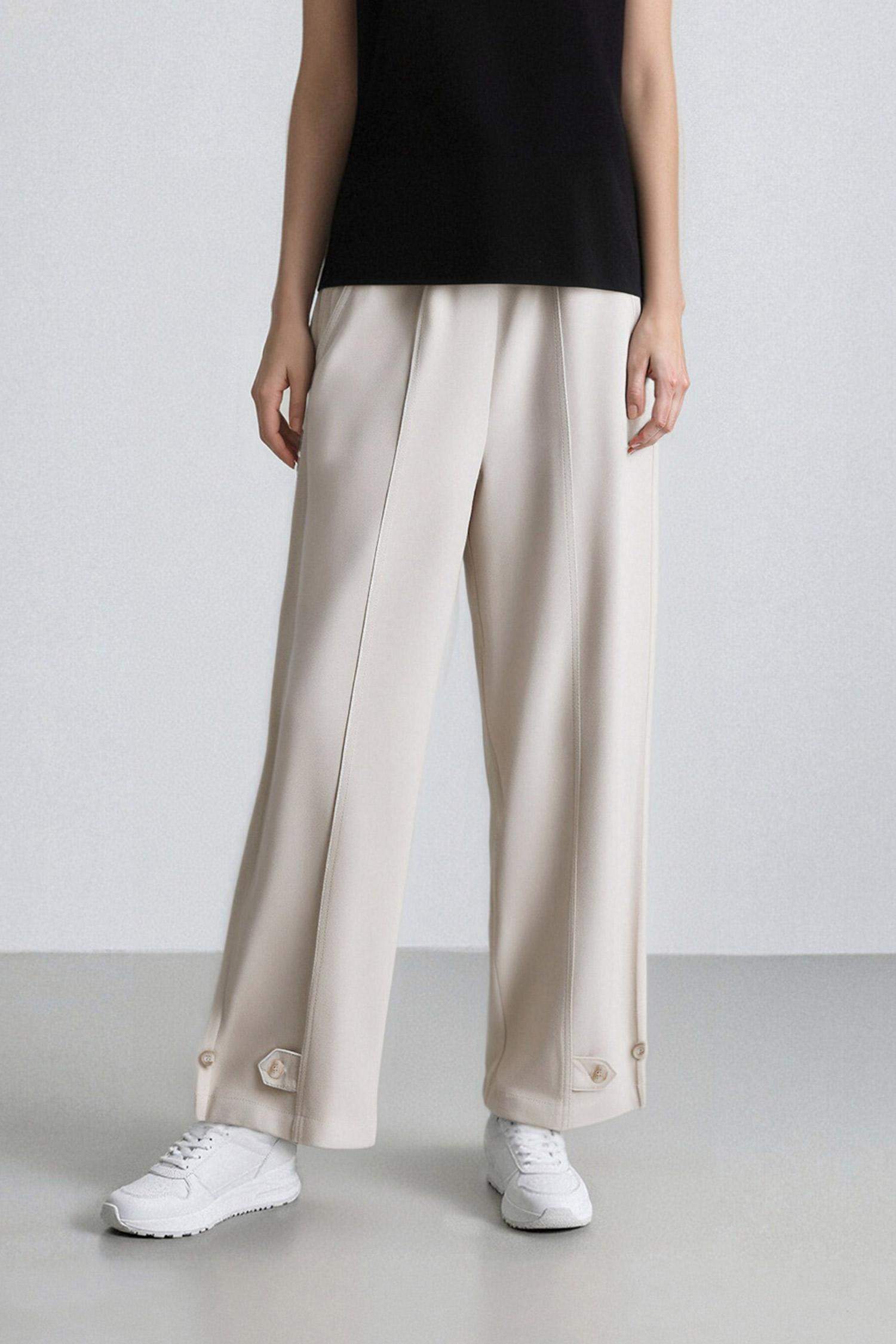 Harem Linen Blend Trousers