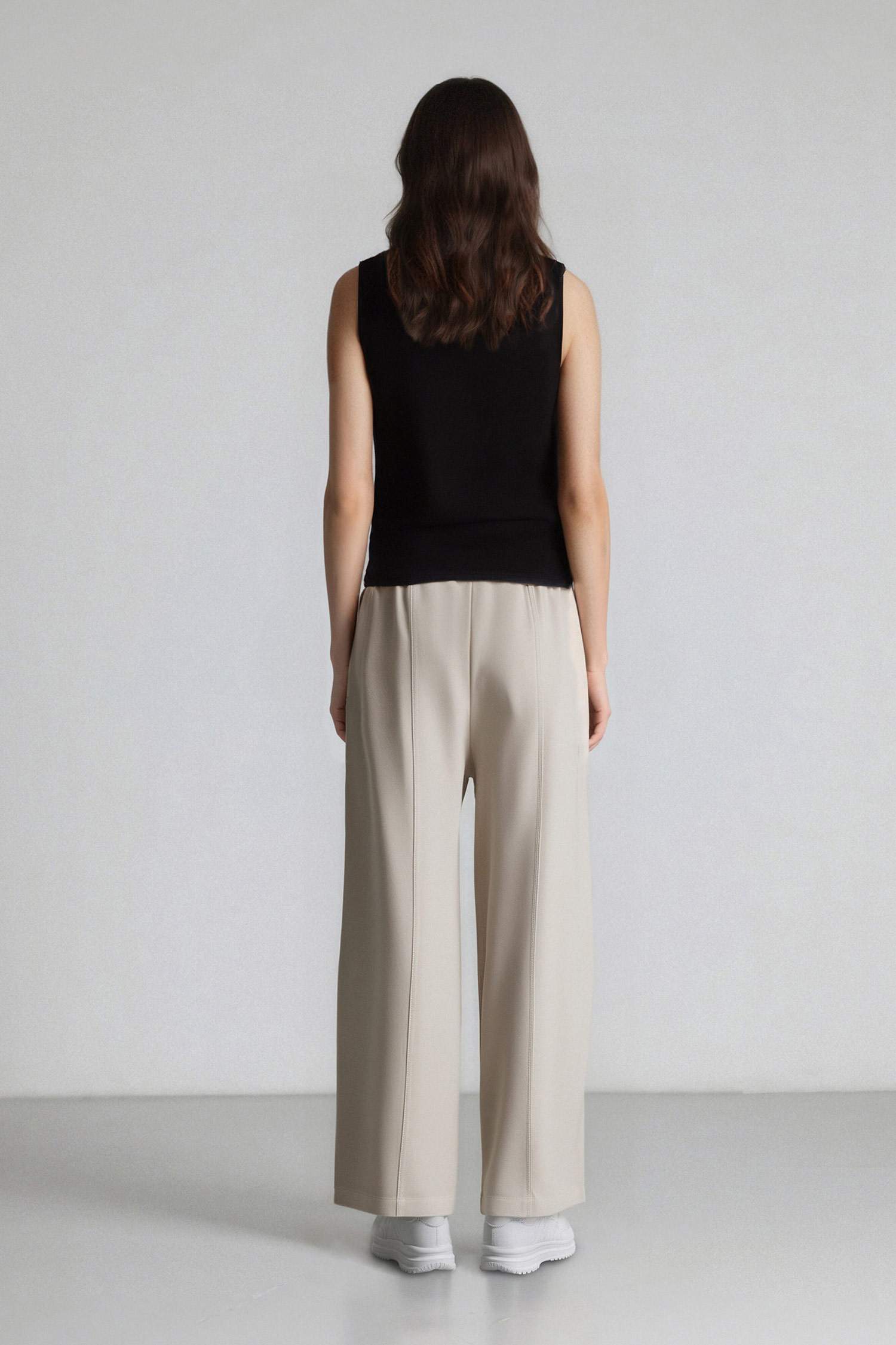 Harem Linen Blend Trousers