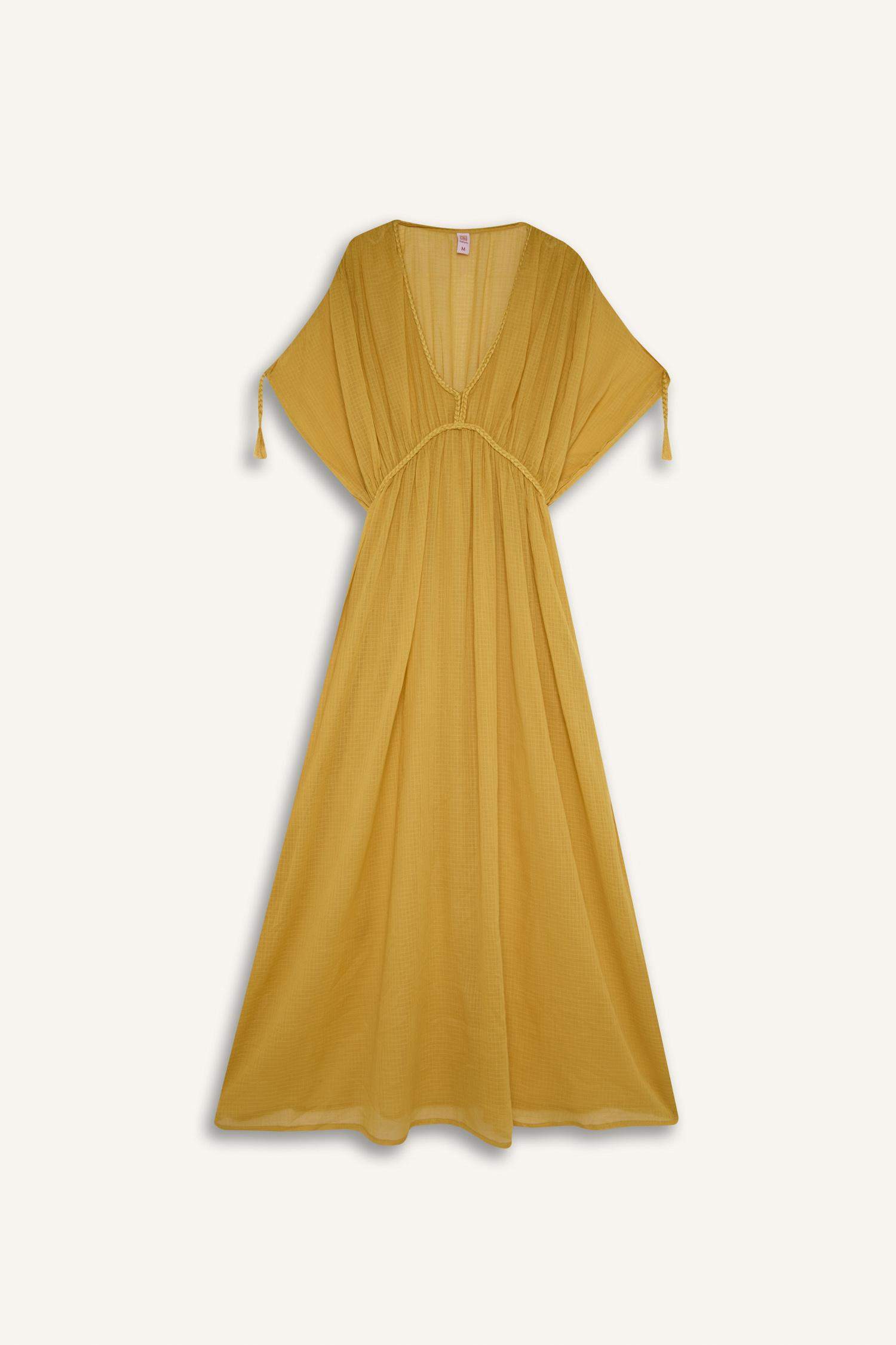 Fall in Love Regular Fit Cotton Beach Dress