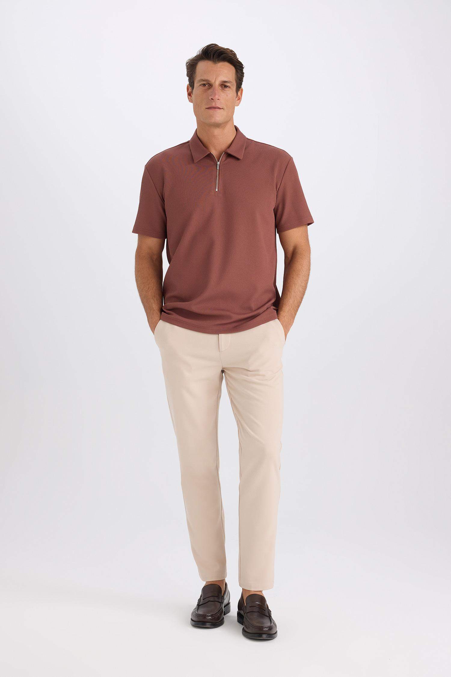 Jogger Düz Paça Her Yöne Esneyen Yazlık Kumaş Pantolon