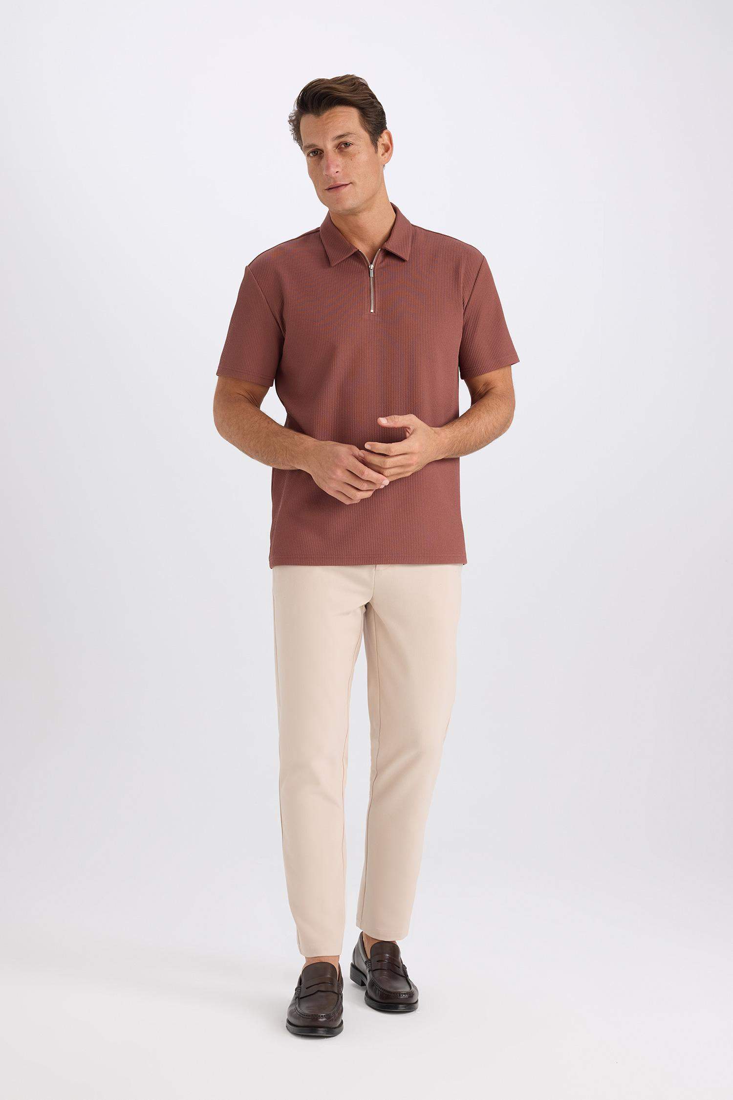 Jogger Düz Paça Her Yöne Esneyen Yazlık Kumaş Pantolon