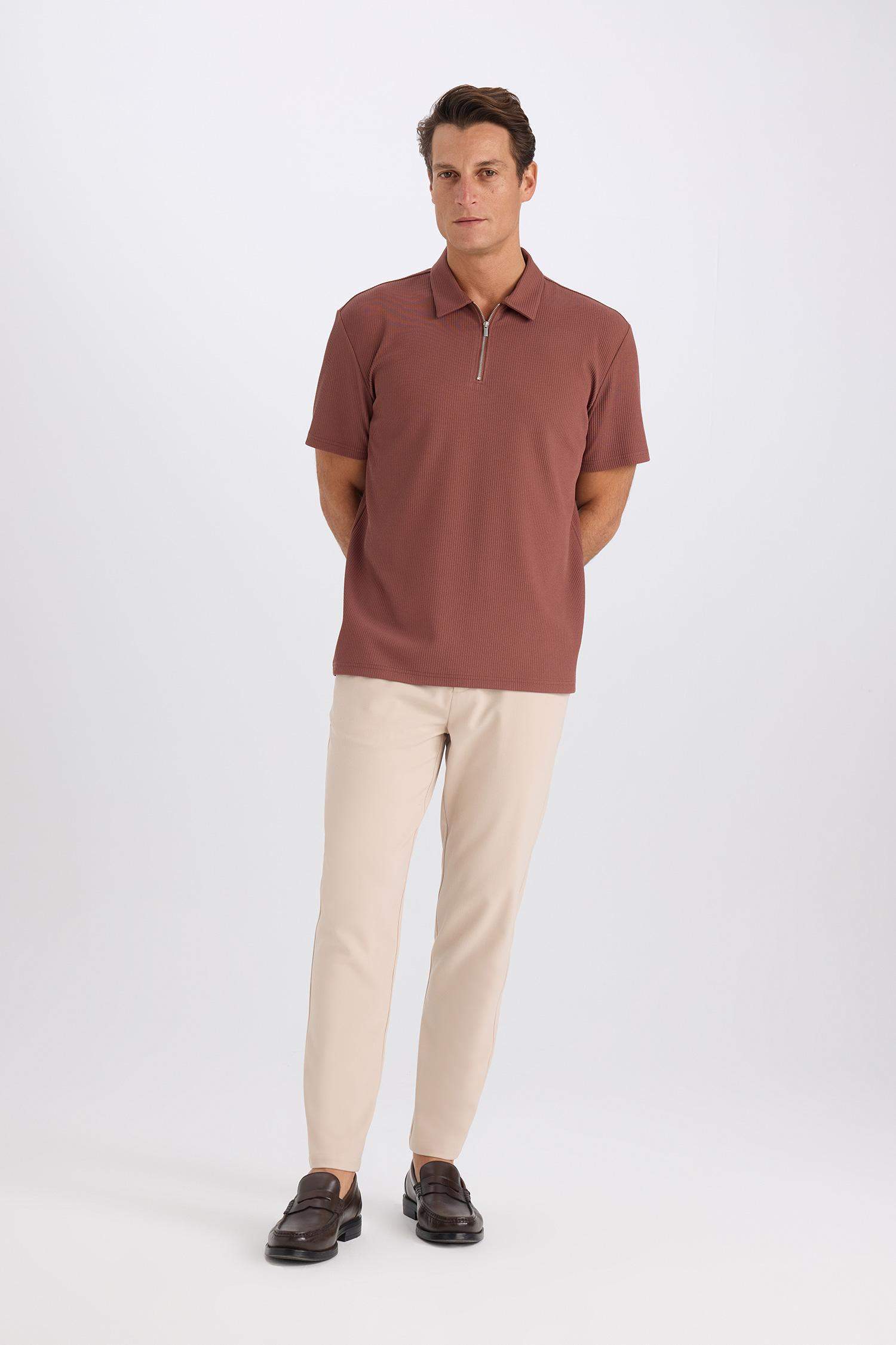 Jogger Düz Paça Her Yöne Esneyen Yazlık Kumaş Pantolon