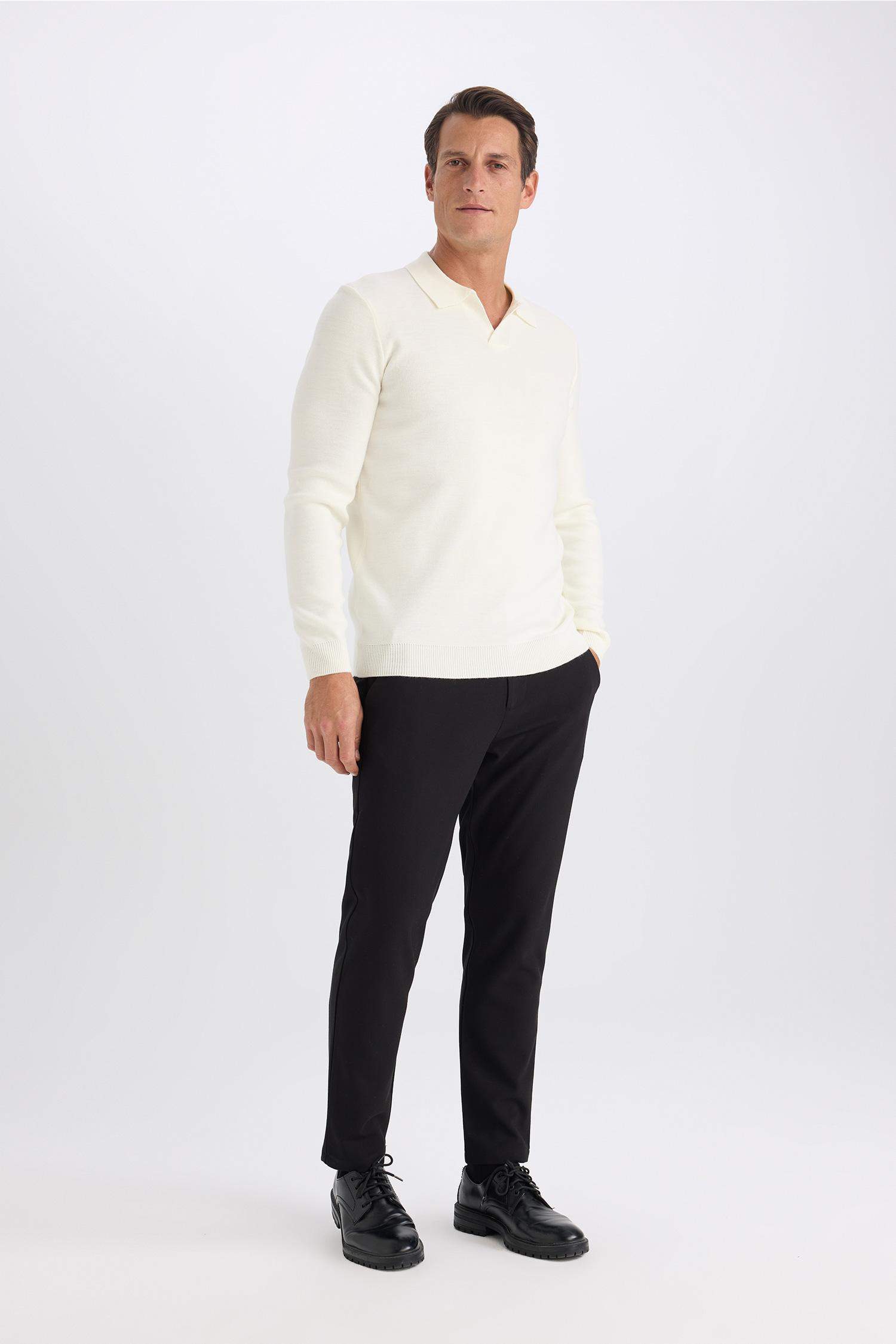 Jogger Düz Paça Her Yöne Esneyen Yazlık Kumaş Pantolon