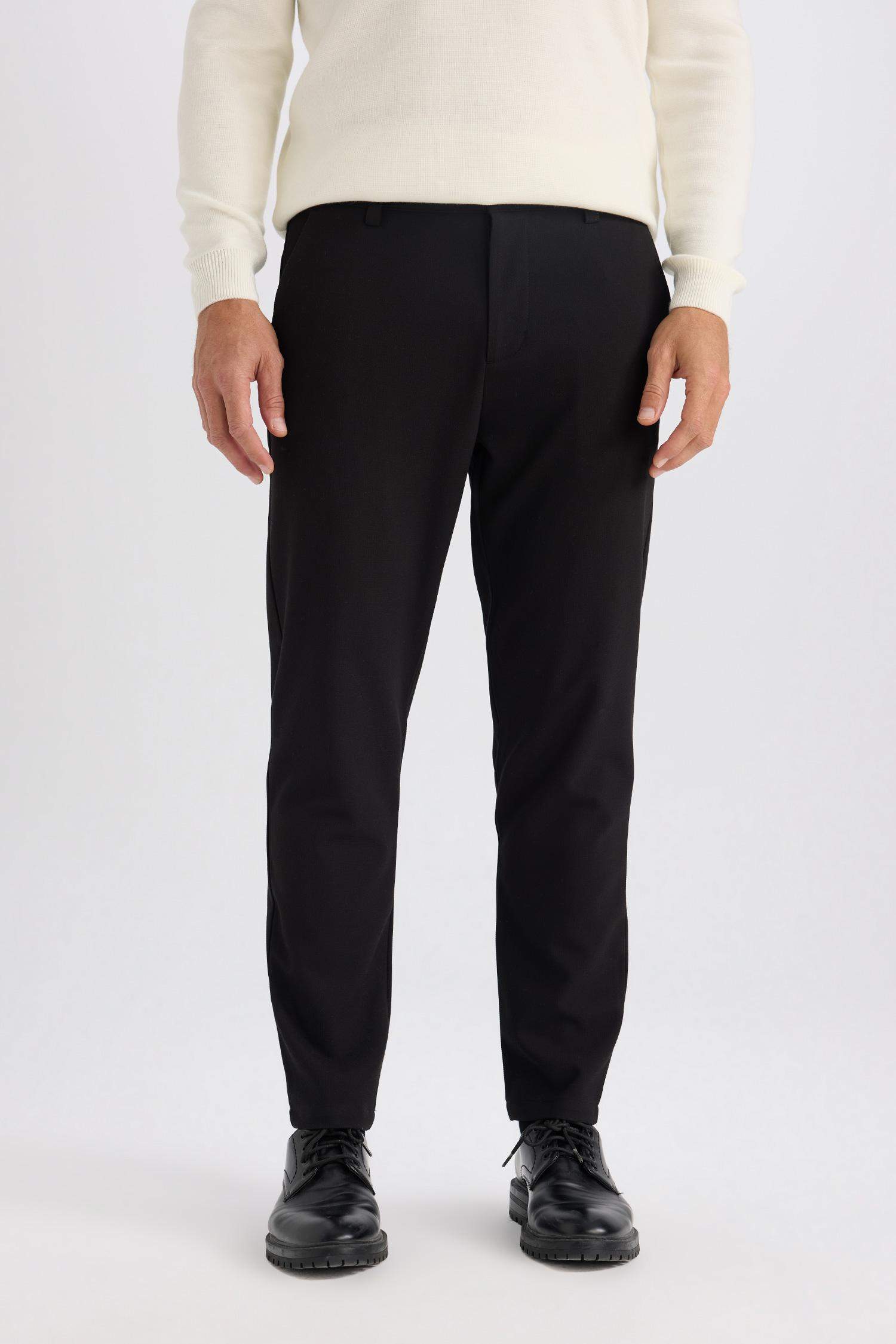 Jogger Düz Paça Her Yöne Esneyen Yazlık Kumaş Pantolon