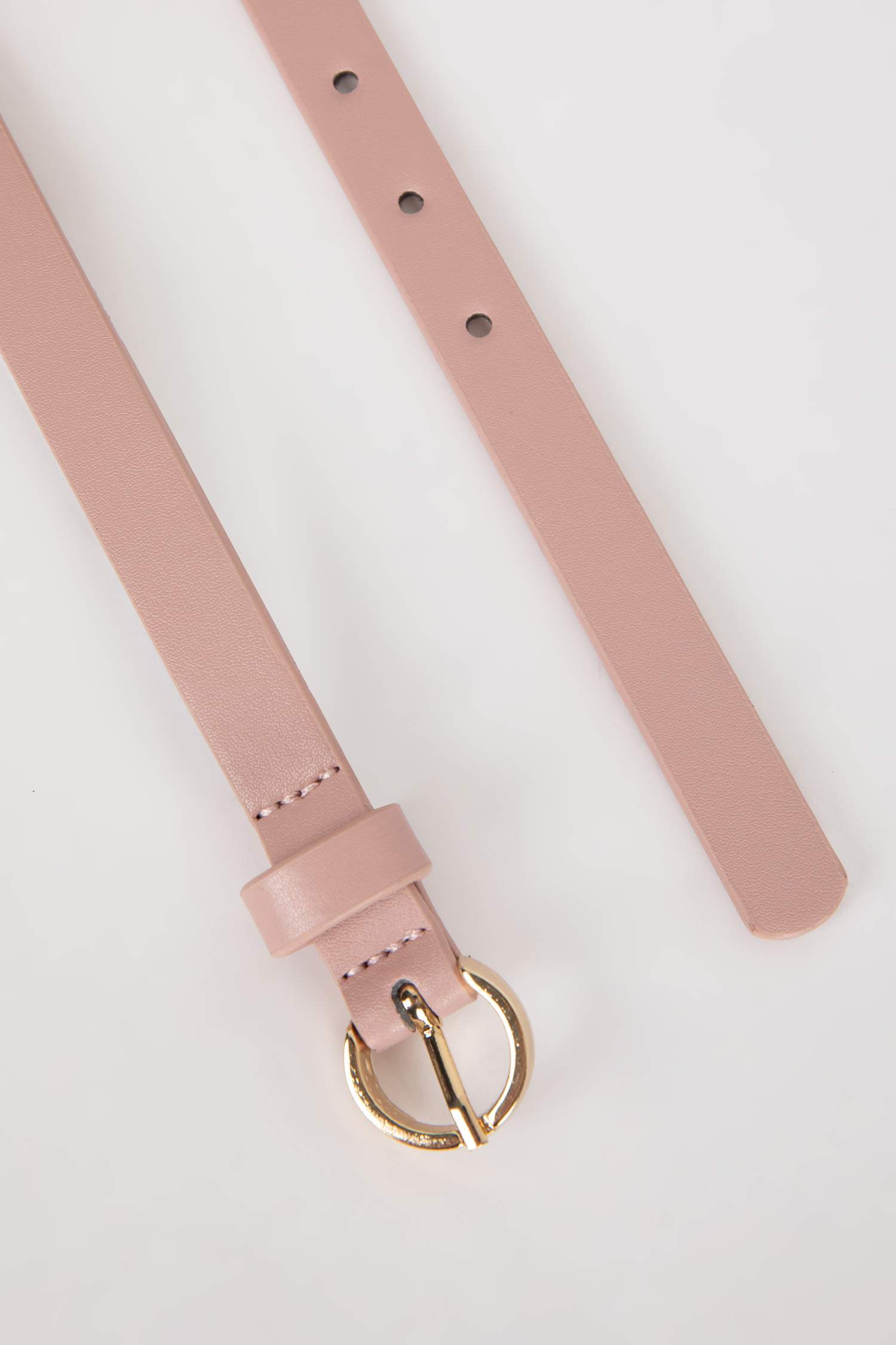 Kadın Oval Toka Suni Deri 3'lü Jean Kemeri