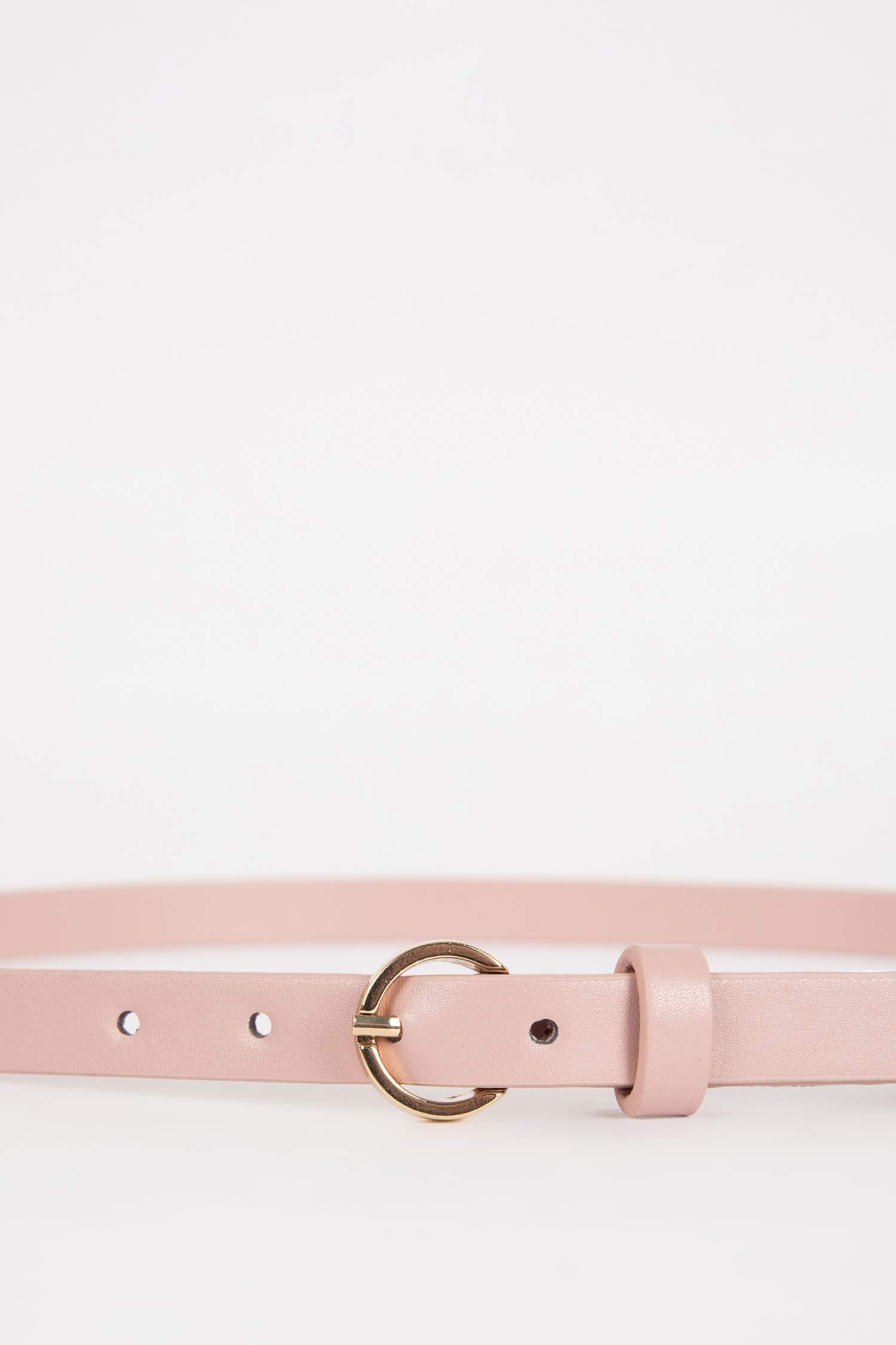 Kadın Oval Toka Suni Deri 3'lü Jean Kemeri