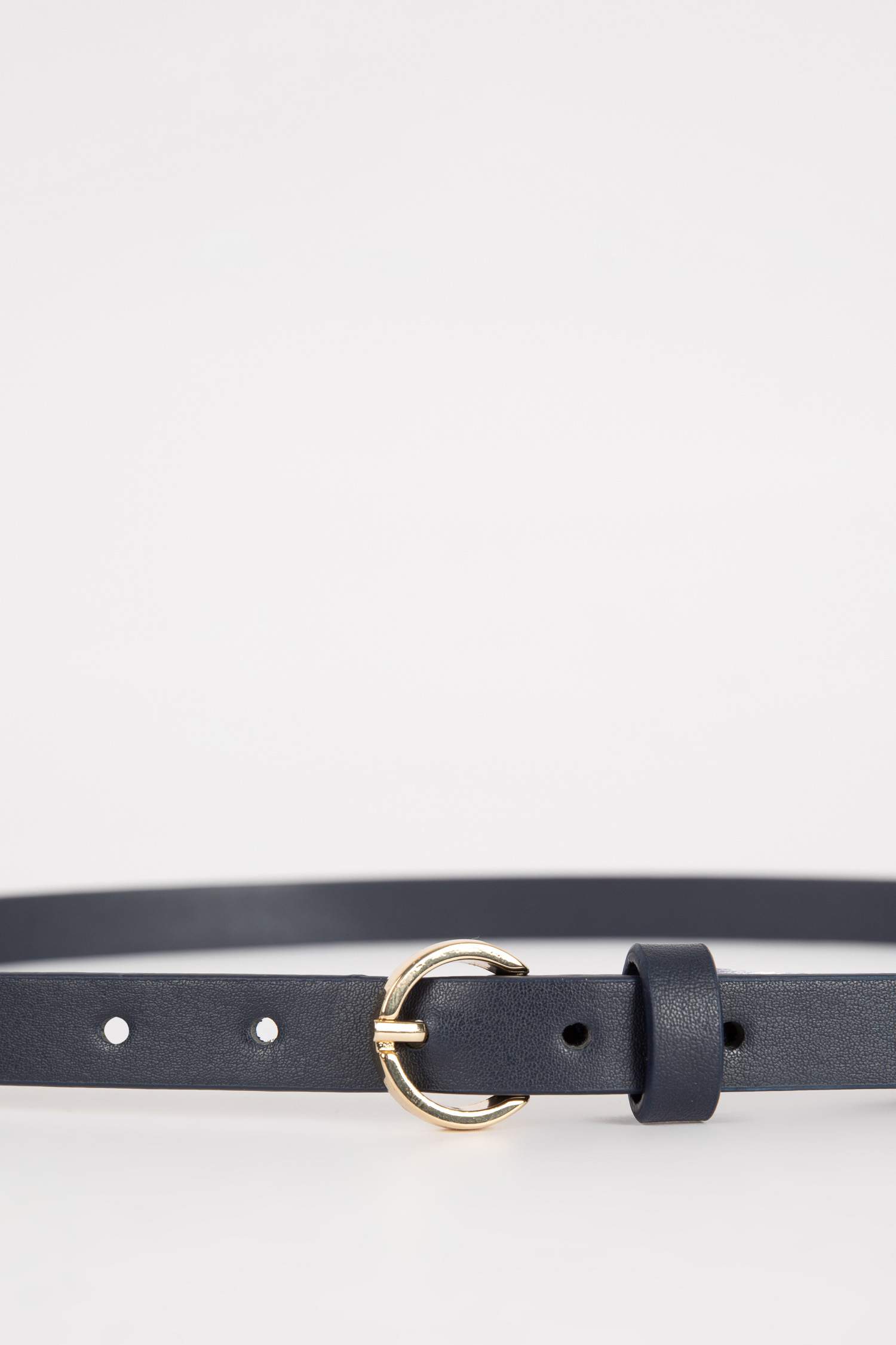 Kadın Oval Toka Suni Deri 3'lü Jean Kemeri