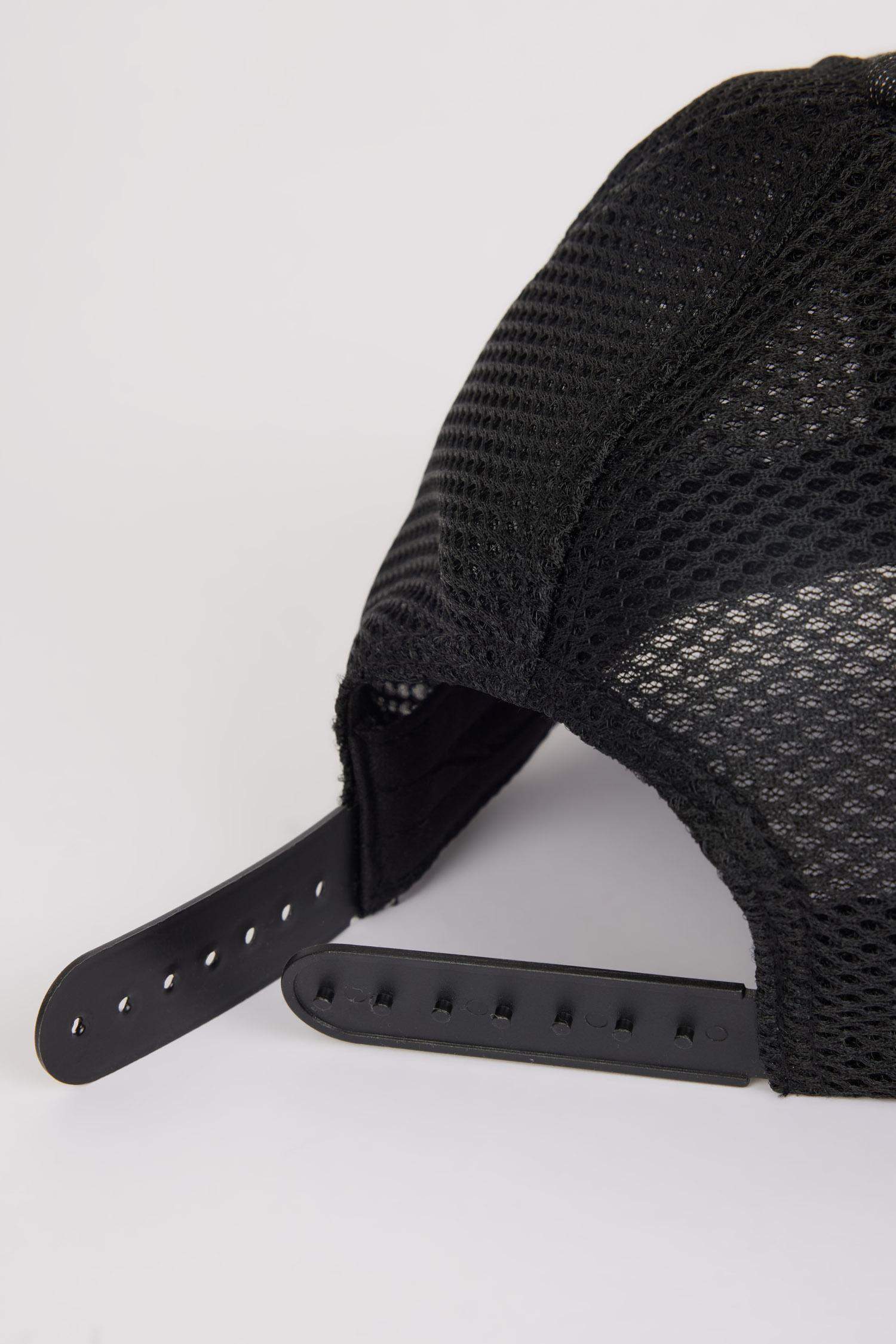 Erkek Etiket Baskılı Jean Beyzbol Basketbol Şapkası