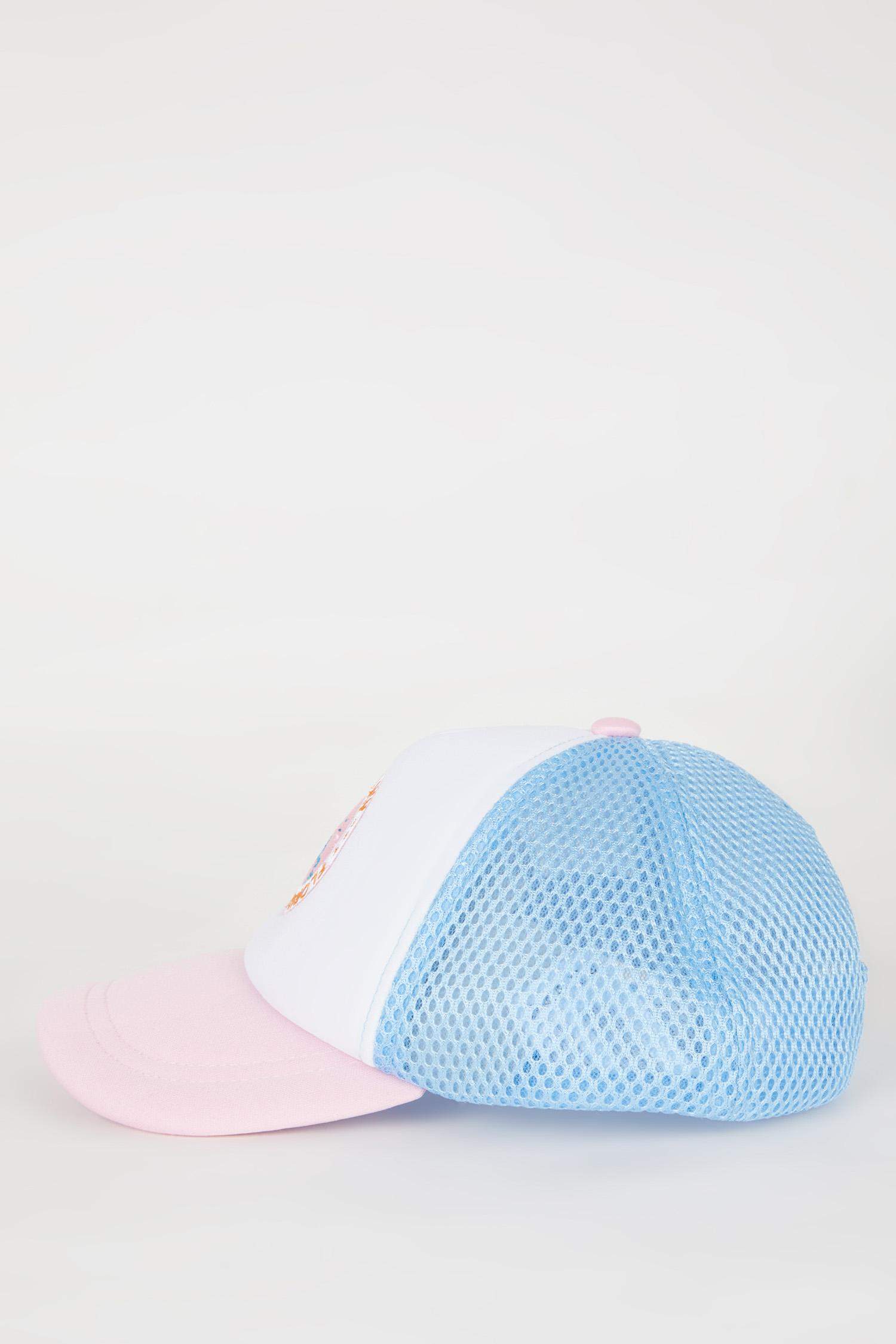 Kız Çocuk Nakışlı Gabardin Beyzbol Basketbol Şapkası