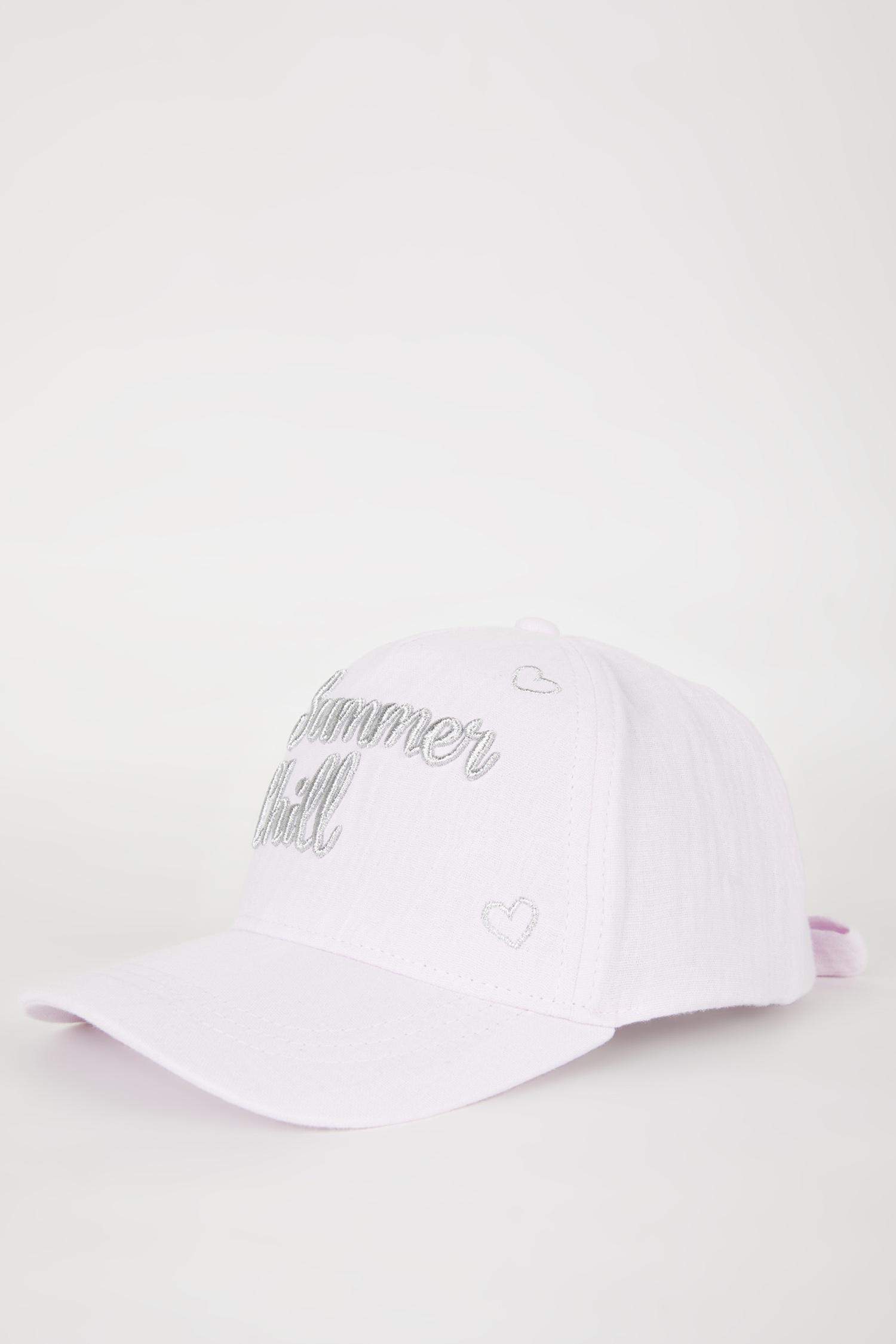 Girl Gabardine Printed Hat