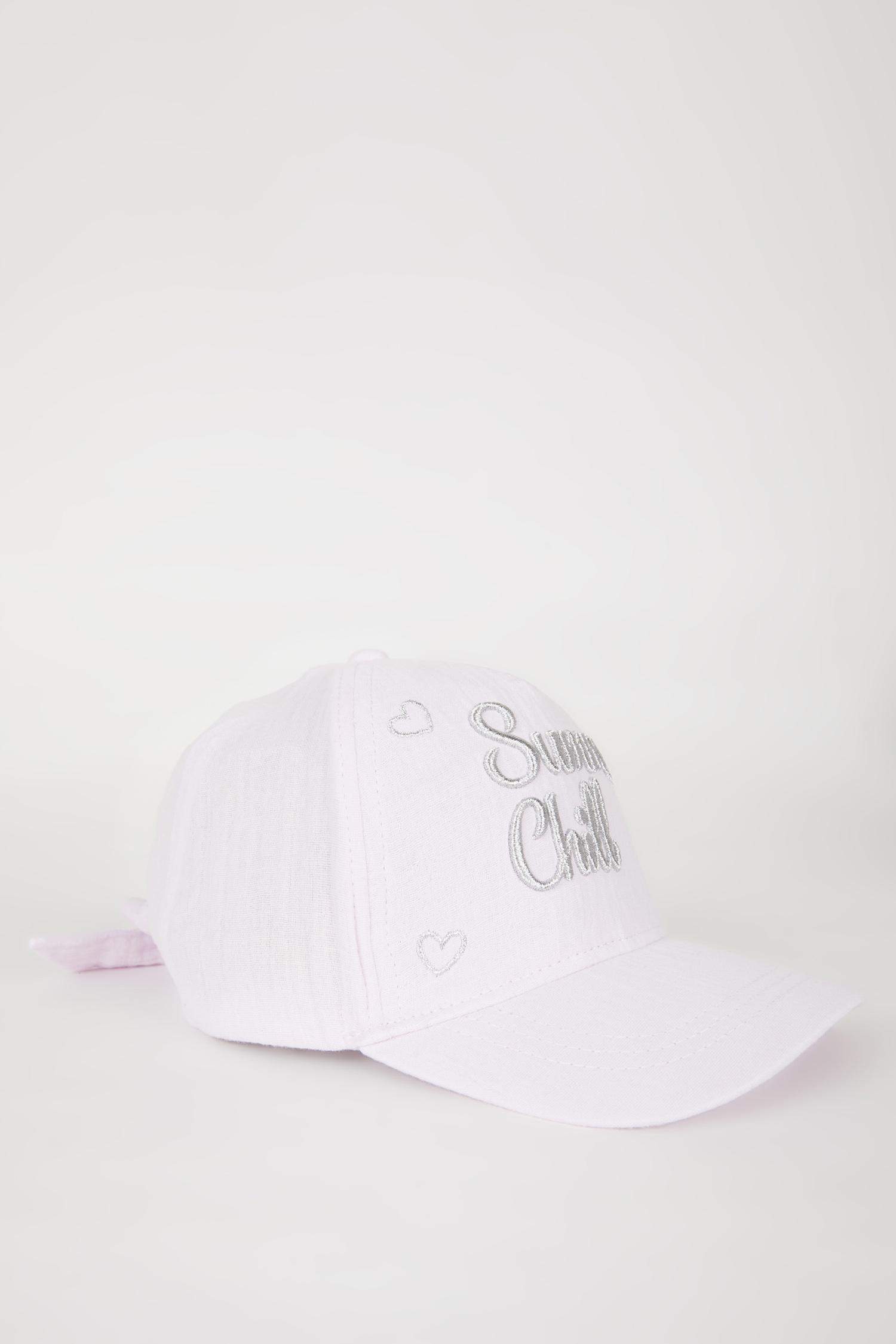 Girl Gabardine Printed Hat