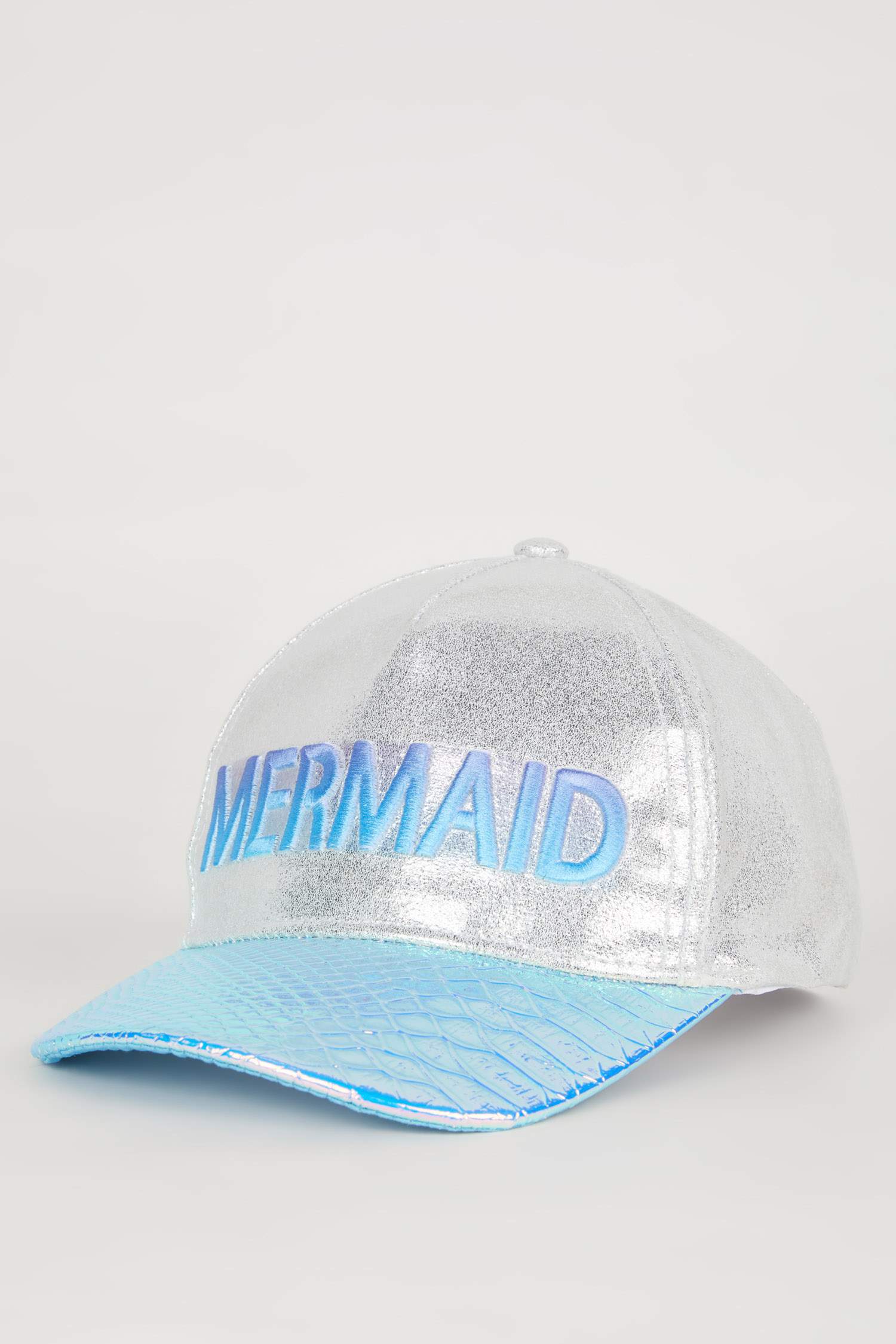 Kız Çocuk Nakışlı Gabardin Beyzbol Basketbol Şapkası