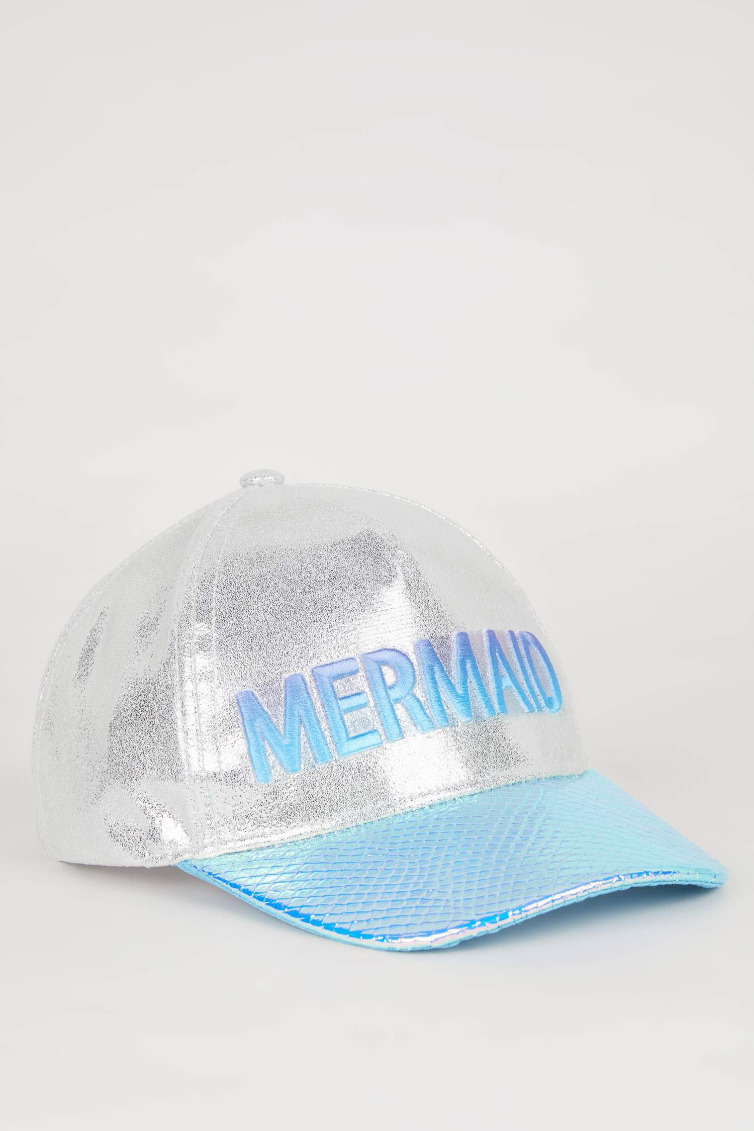 Kız Çocuk Nakışlı Gabardin Beyzbol Basketbol Şapkası