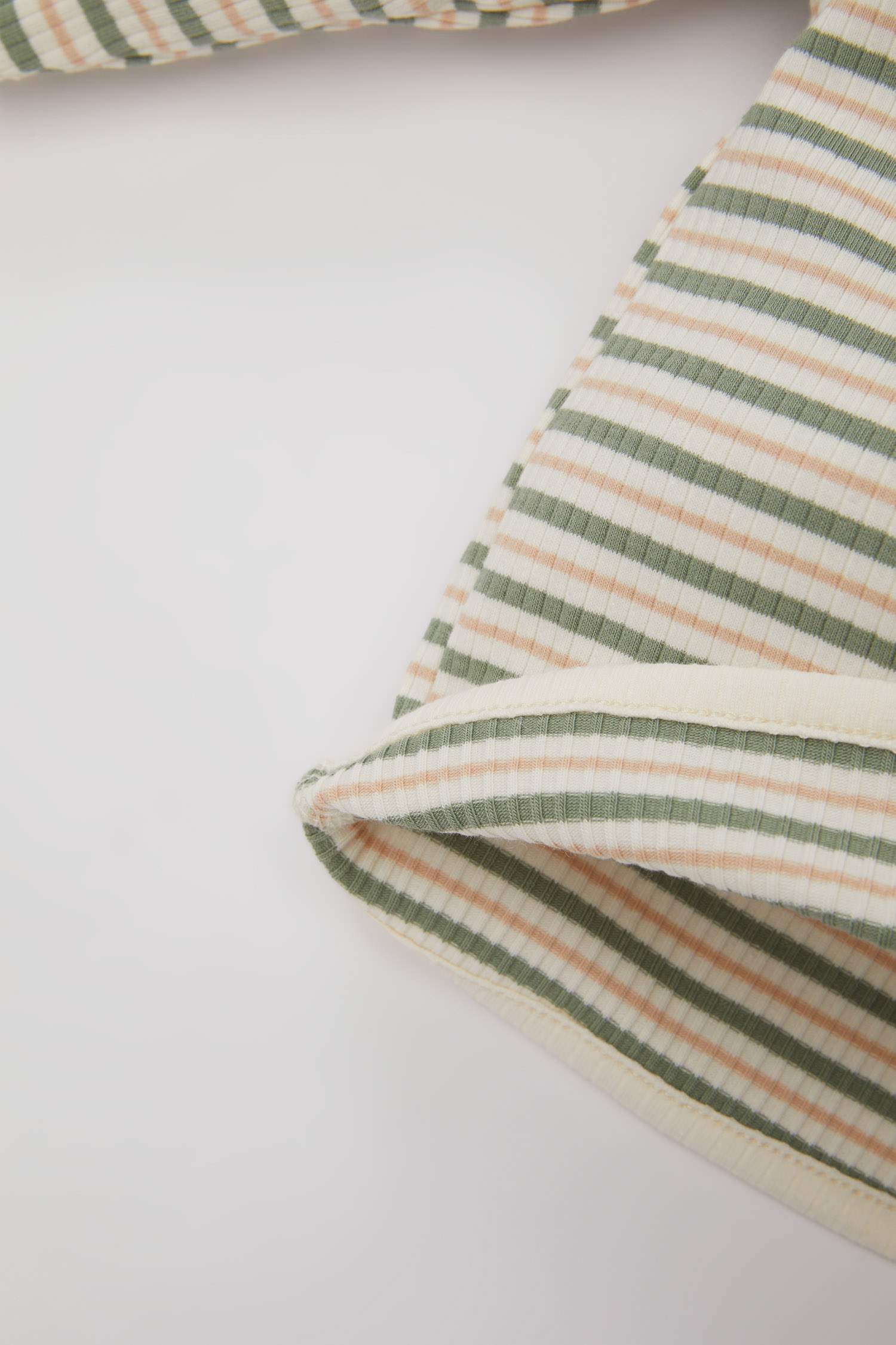 Baby Boy Striped Bottom Ribbed Camisole T-Shirt 2 Set