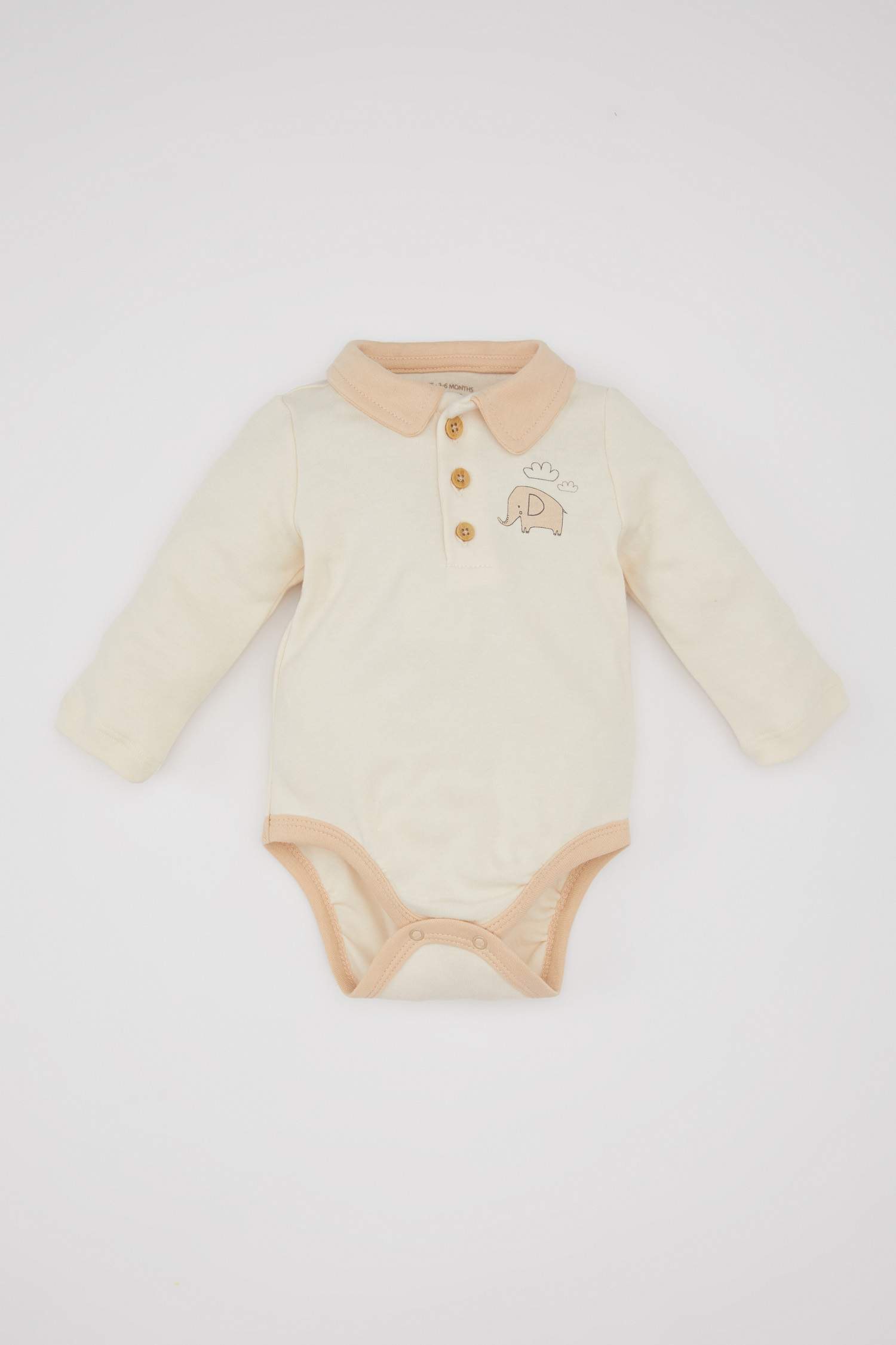 Боди с длинным рукавом для новорожденных мальчиков