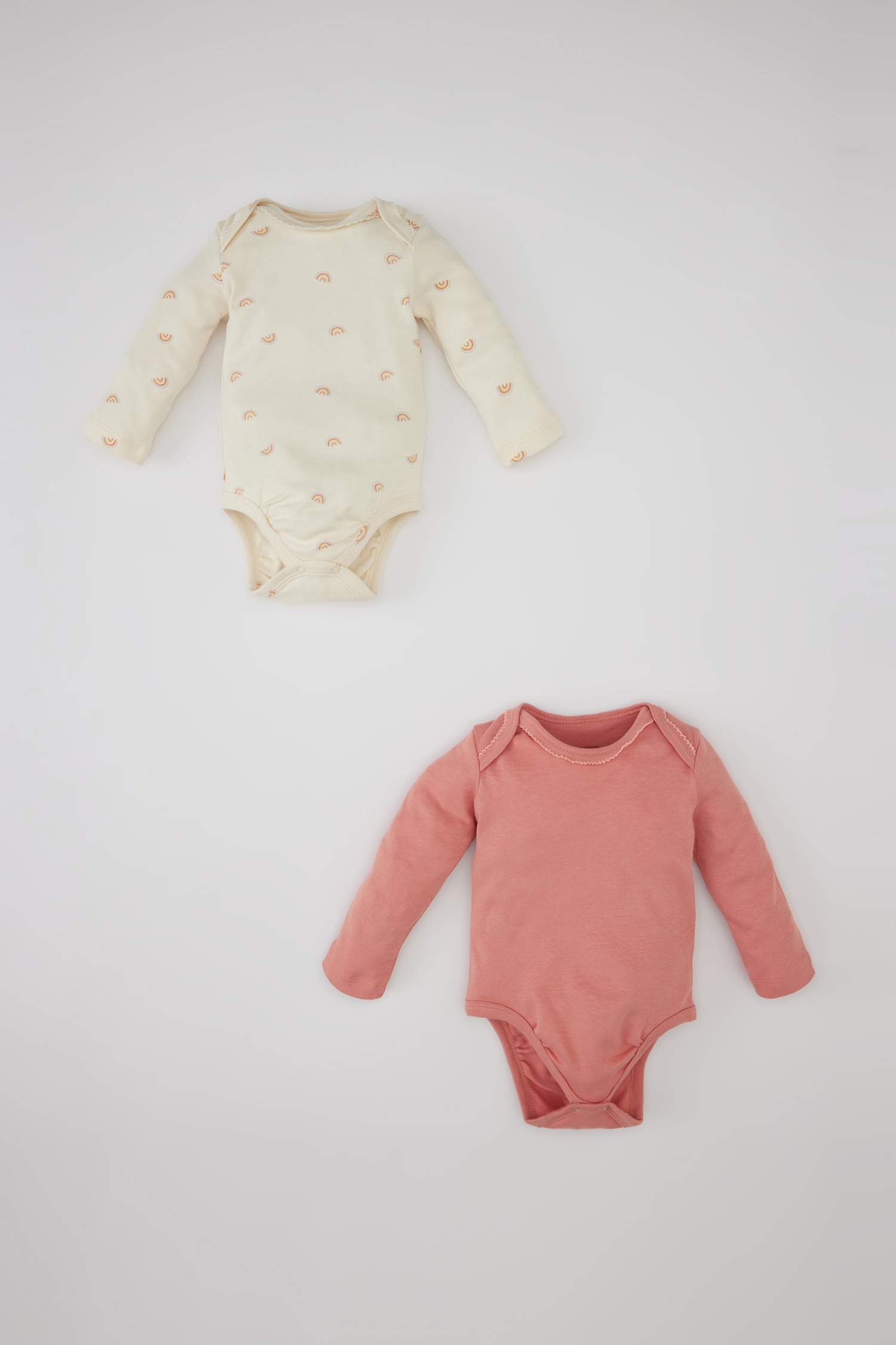 Body Imprimé Arc-en-Ciel Pour Nouveau-Né - 2 Pièces