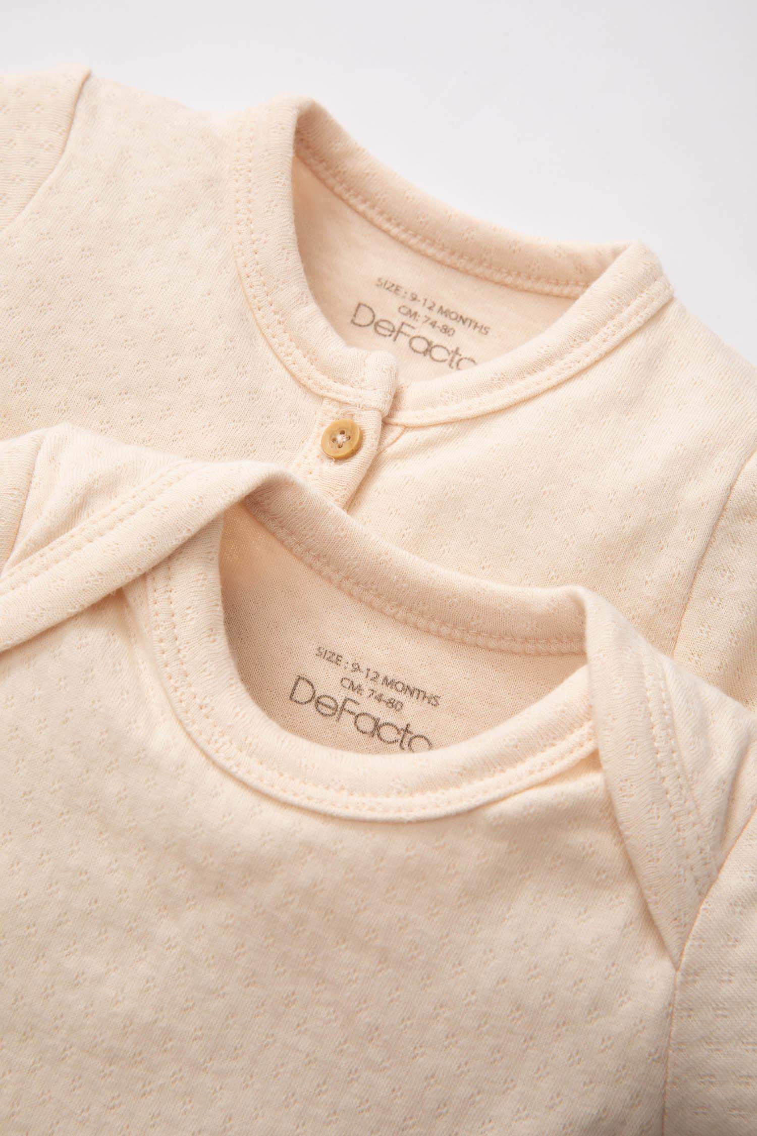 Baby Girl Cotton Cardigan Snap Body 2 Piece Set