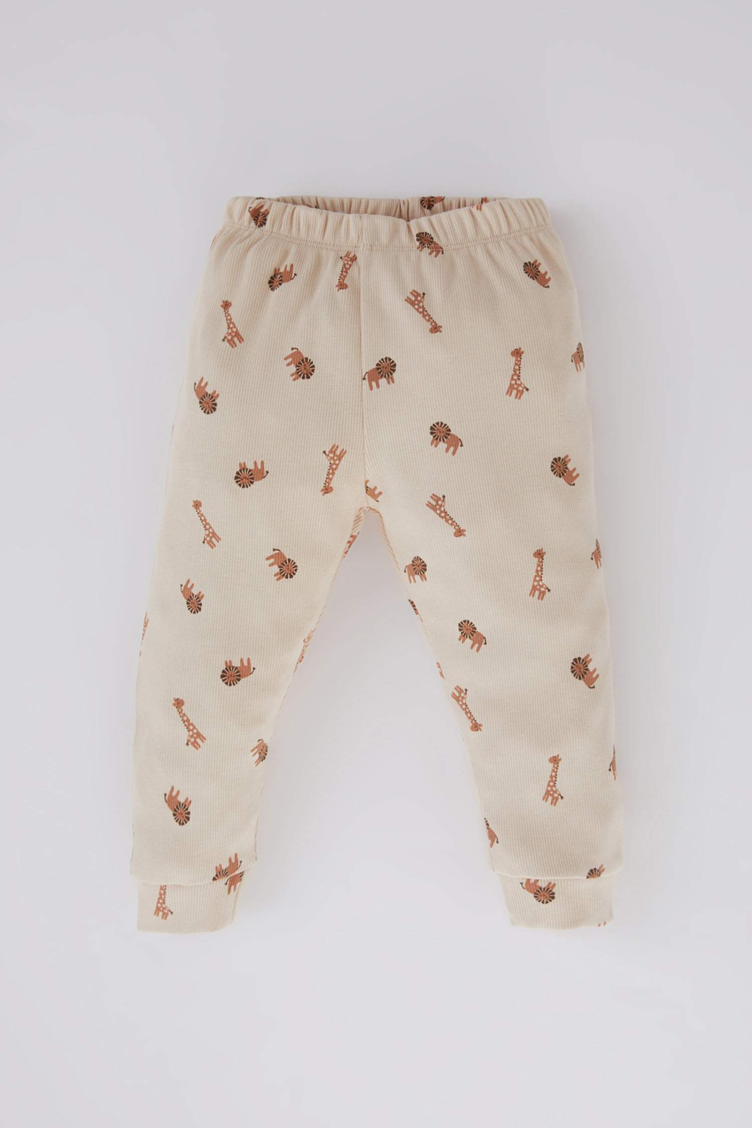 سيت بيجاما ولادي بطبعة سفاري - قطعتين