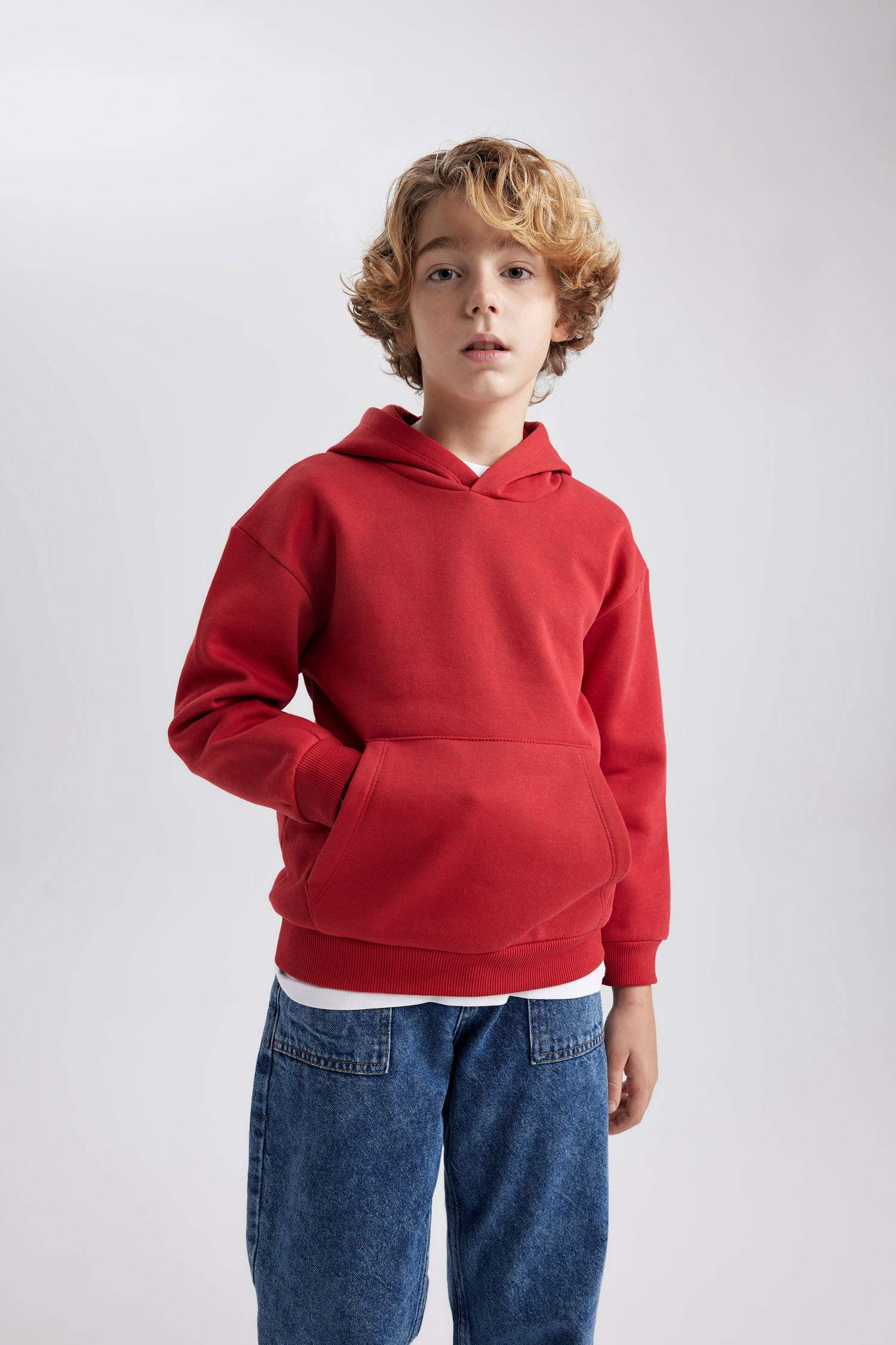 Boy Regular Fit Hooded Sweatshirt