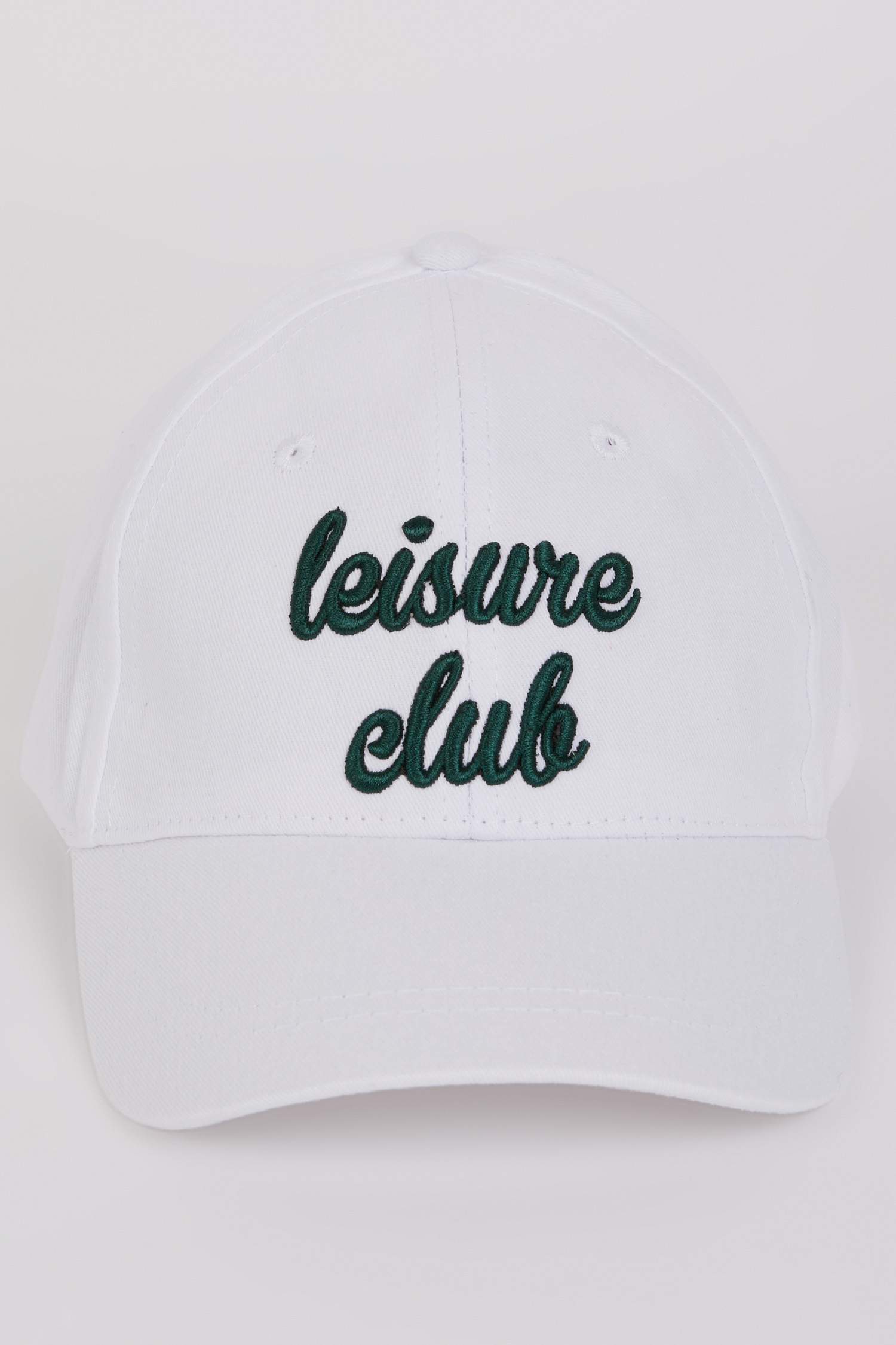 Woman Embroidered Cotton Cap