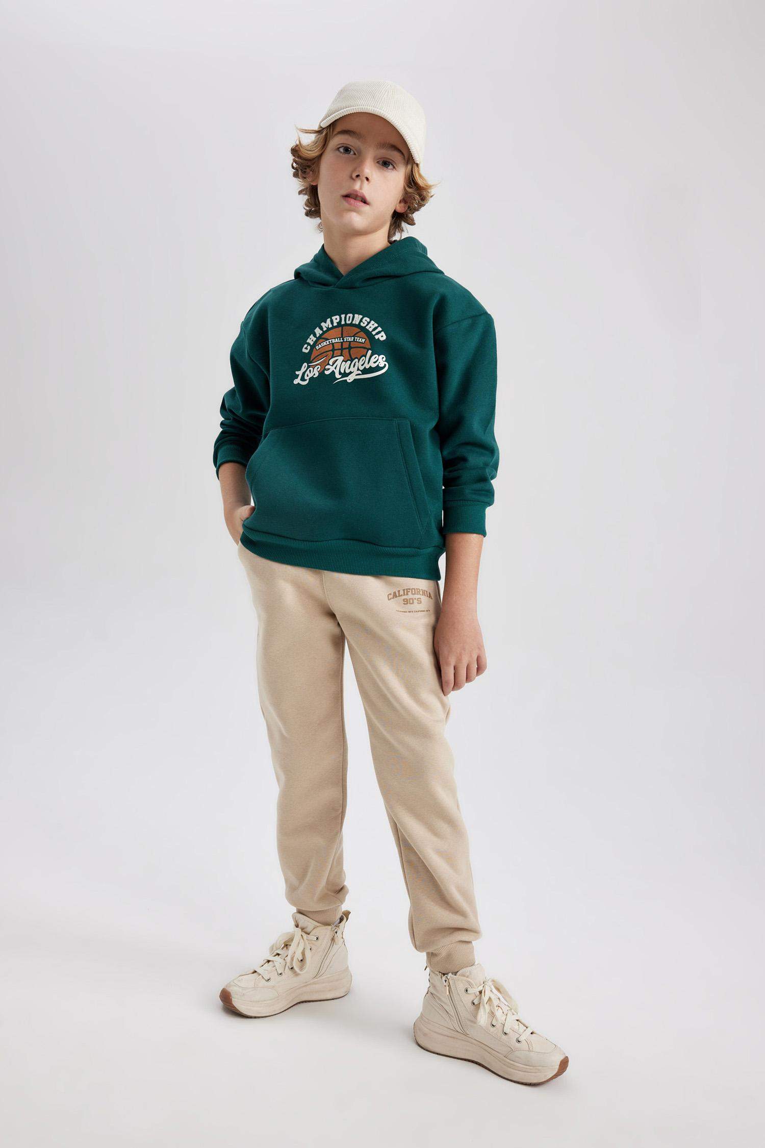 Boy Regular Fit Hooded Sweatshirt