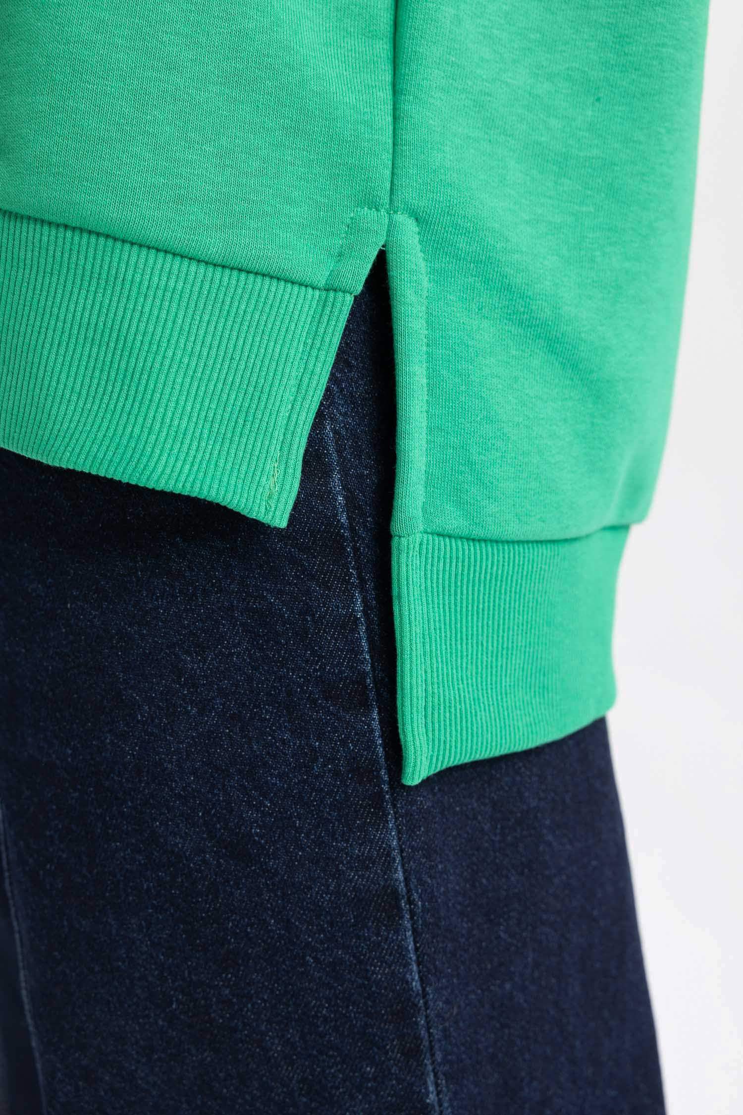 Oversize Geniş Kalıp Kapüşonlu Sweatshirt