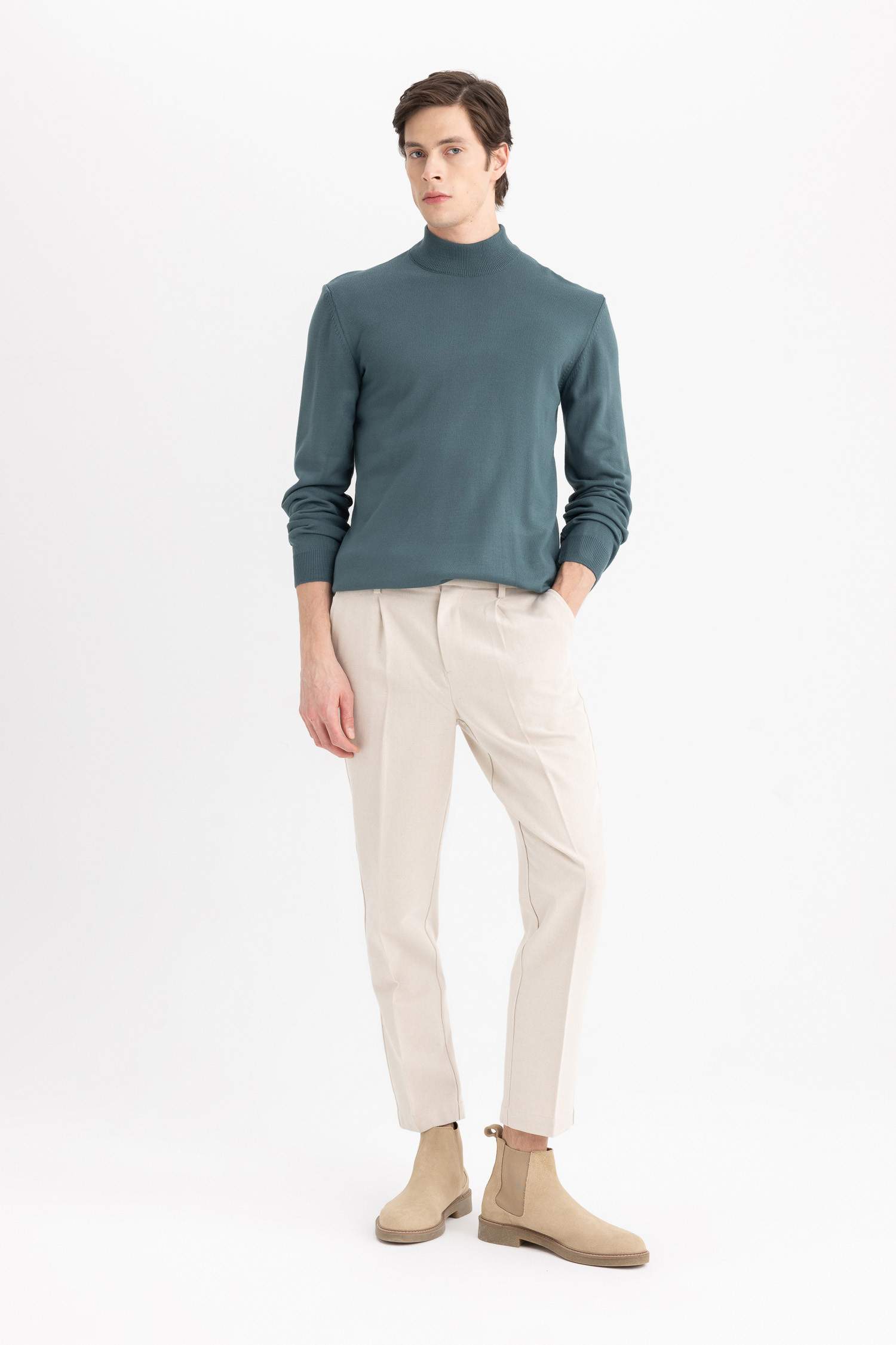 بلوز صوف سليم فيت