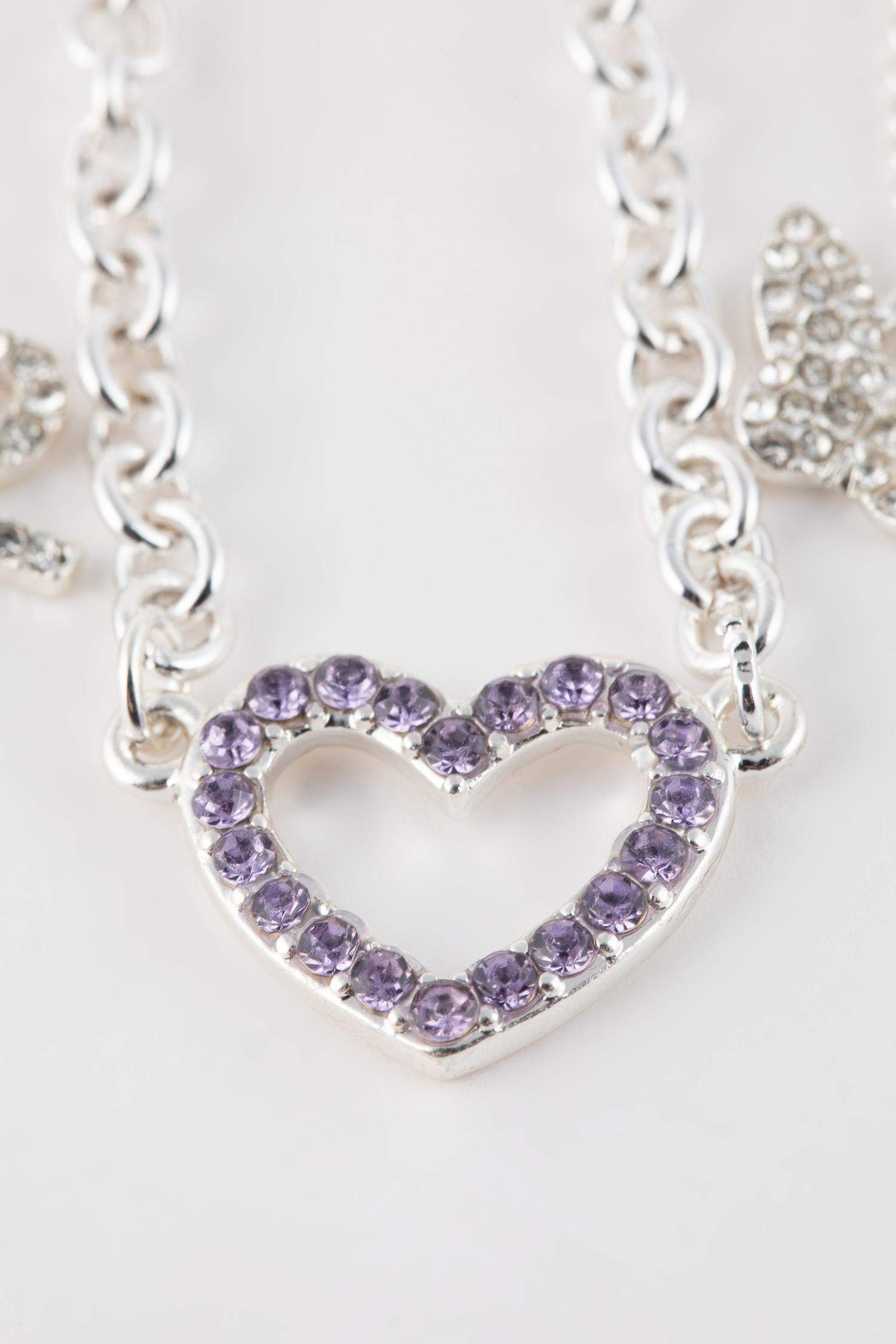 Lot de 3 Colliers argentés pour femme