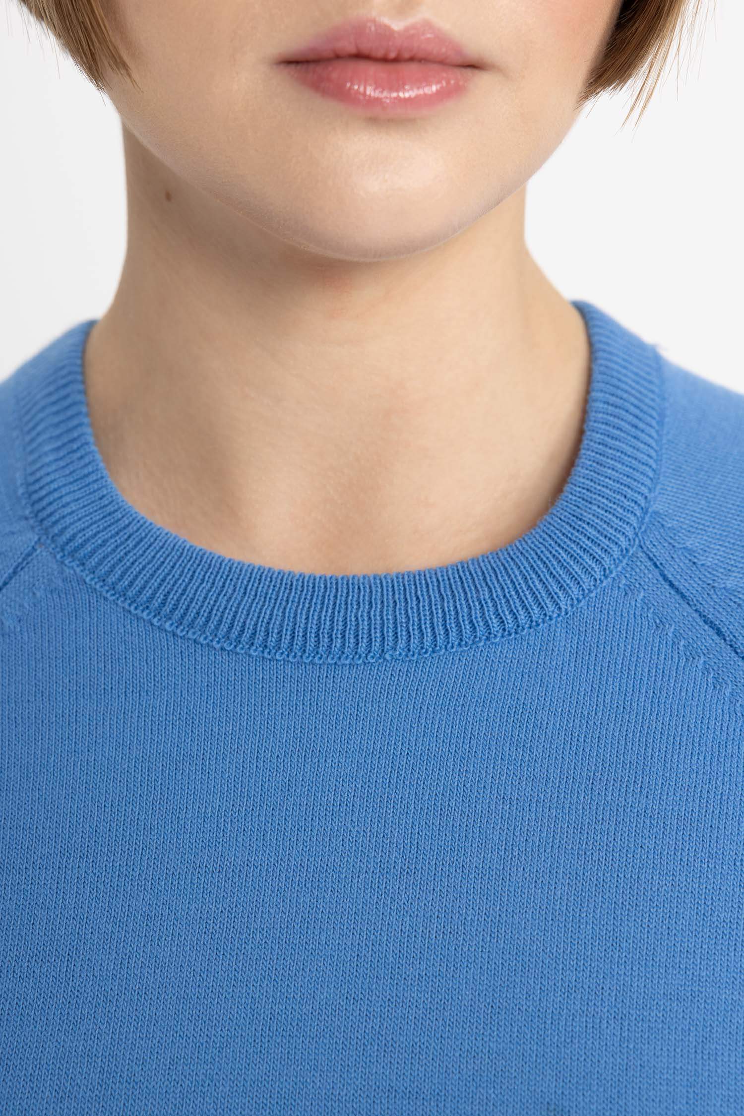 بلوز تريكو قصة مريحة