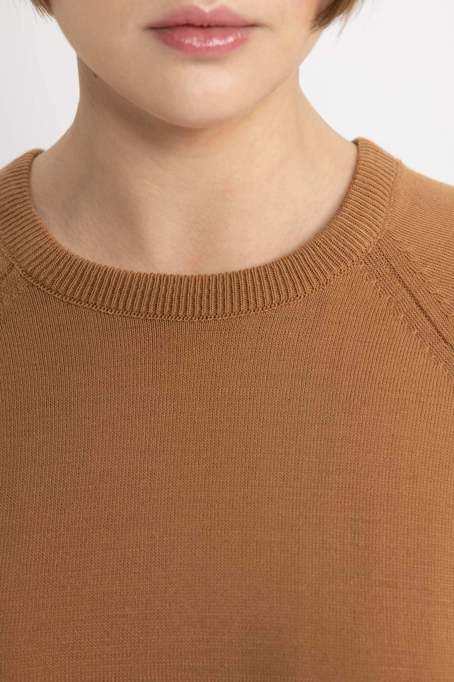 Relax Fit Bisiklet Yaka Triko Kazak