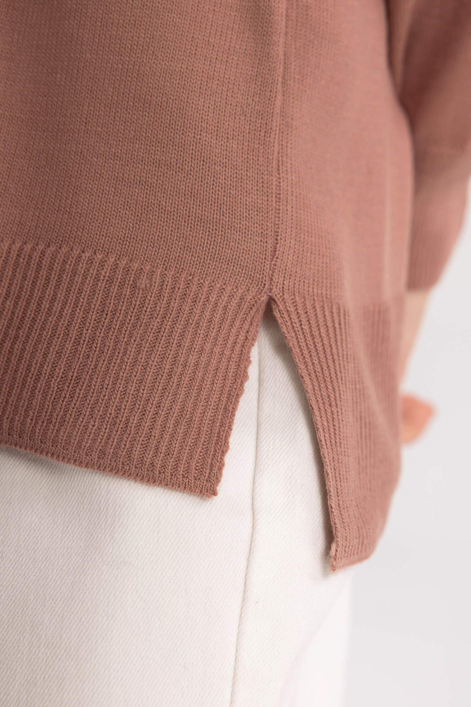 Relax Fit Bisiklet Yaka Triko Kazak