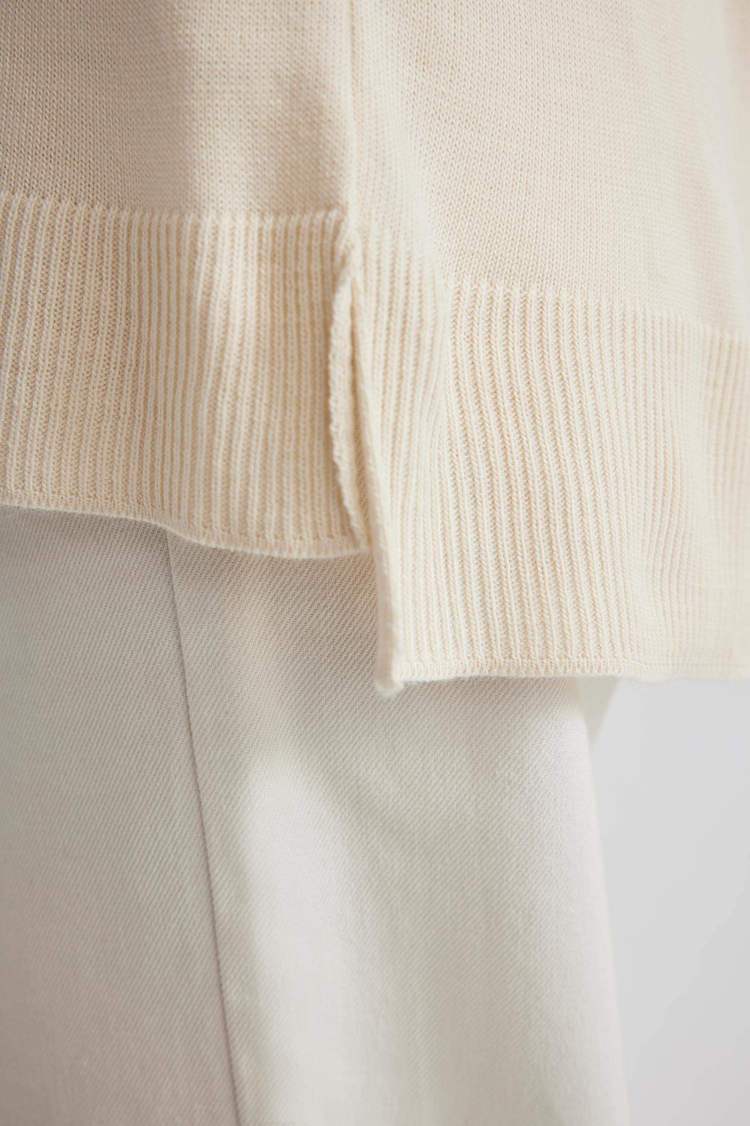 Relax Fit Bisiklet Yaka Triko Kazak