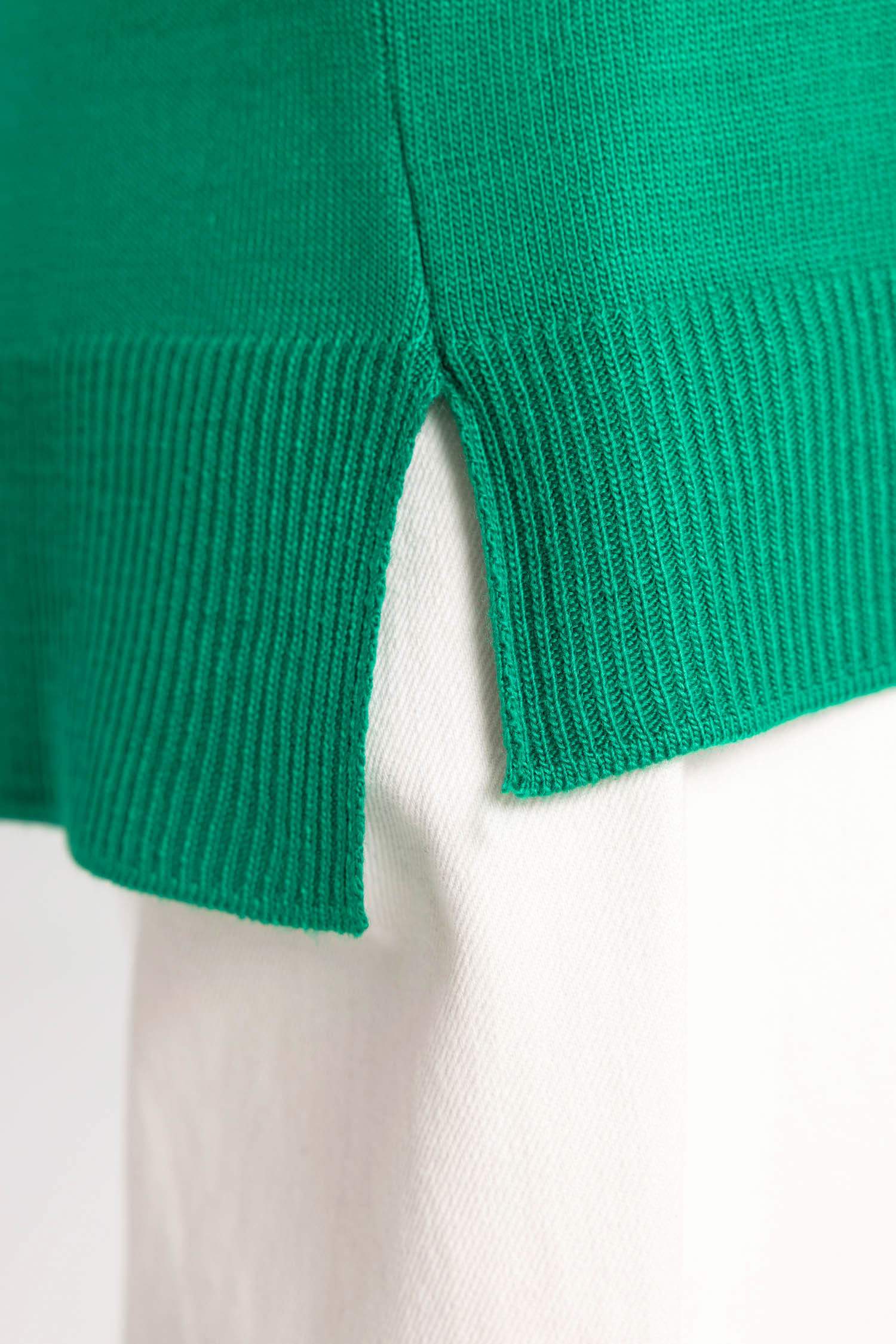 Relax Fit Bisiklet Yaka Triko Kazak