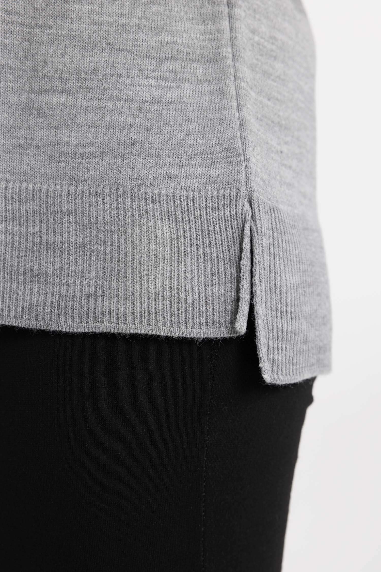 Relax Fit Bisiklet Yaka Triko Kazak