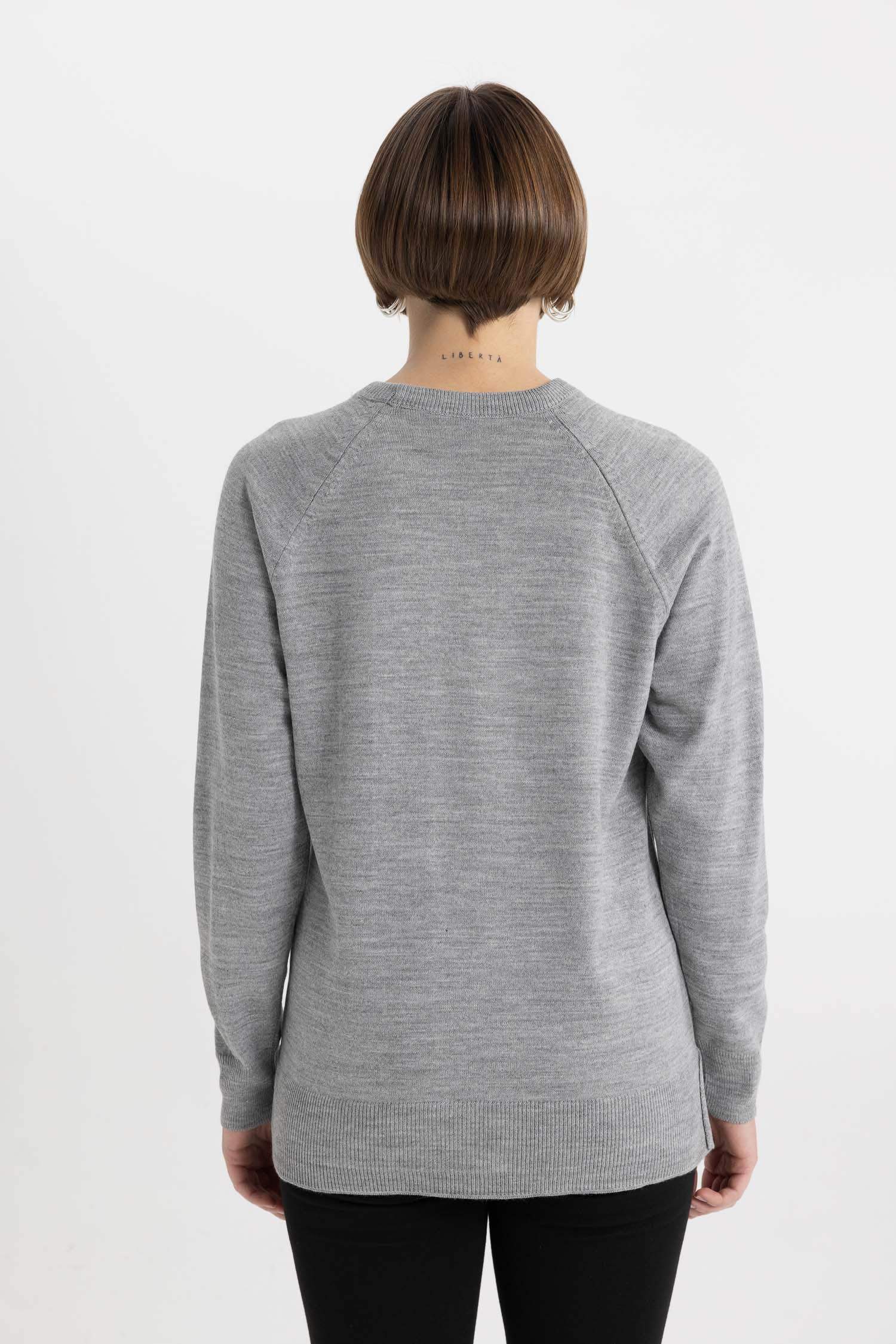 Relax Fit Bisiklet Yaka Triko Kazak