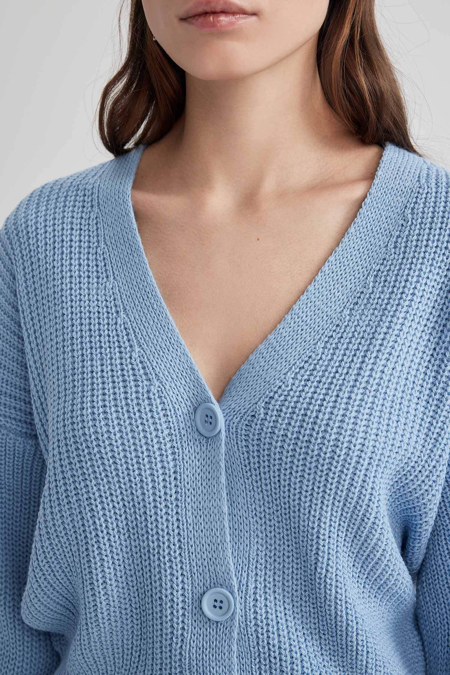 Regular Fit V Yaka Hırka