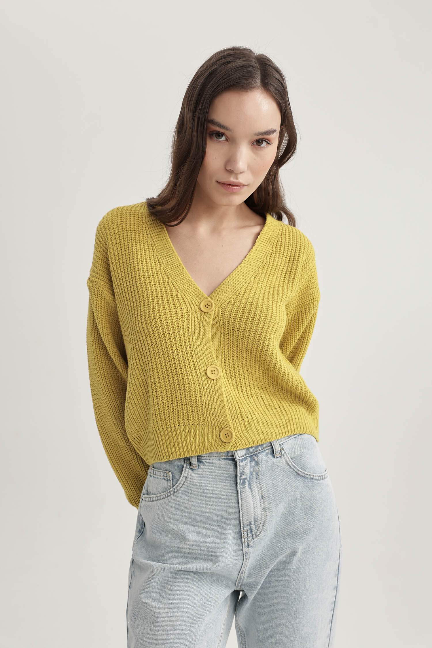 جاكيت صوف قصة عادية بياخة V