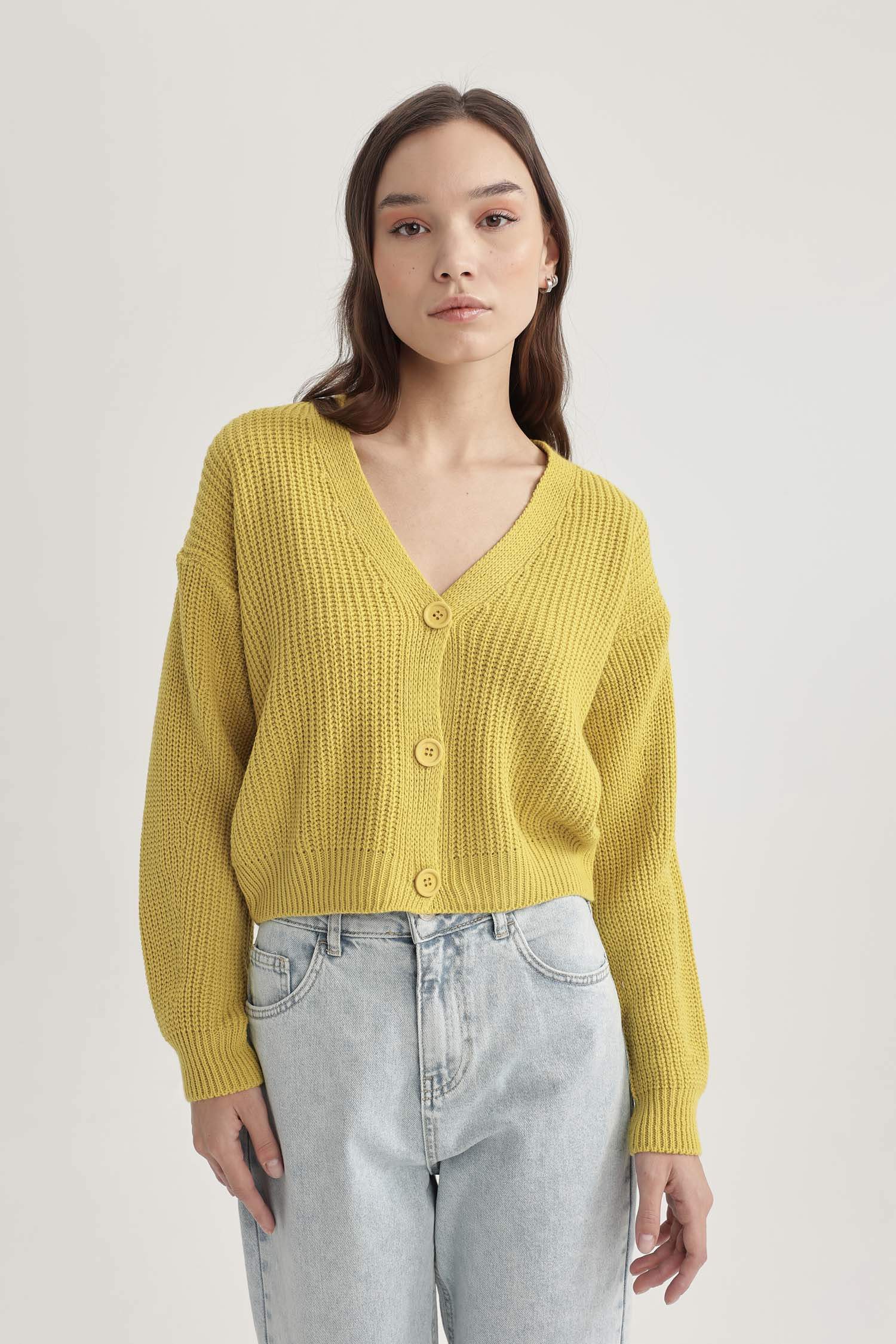 جاكيت صوف قصة عادية بياخة V