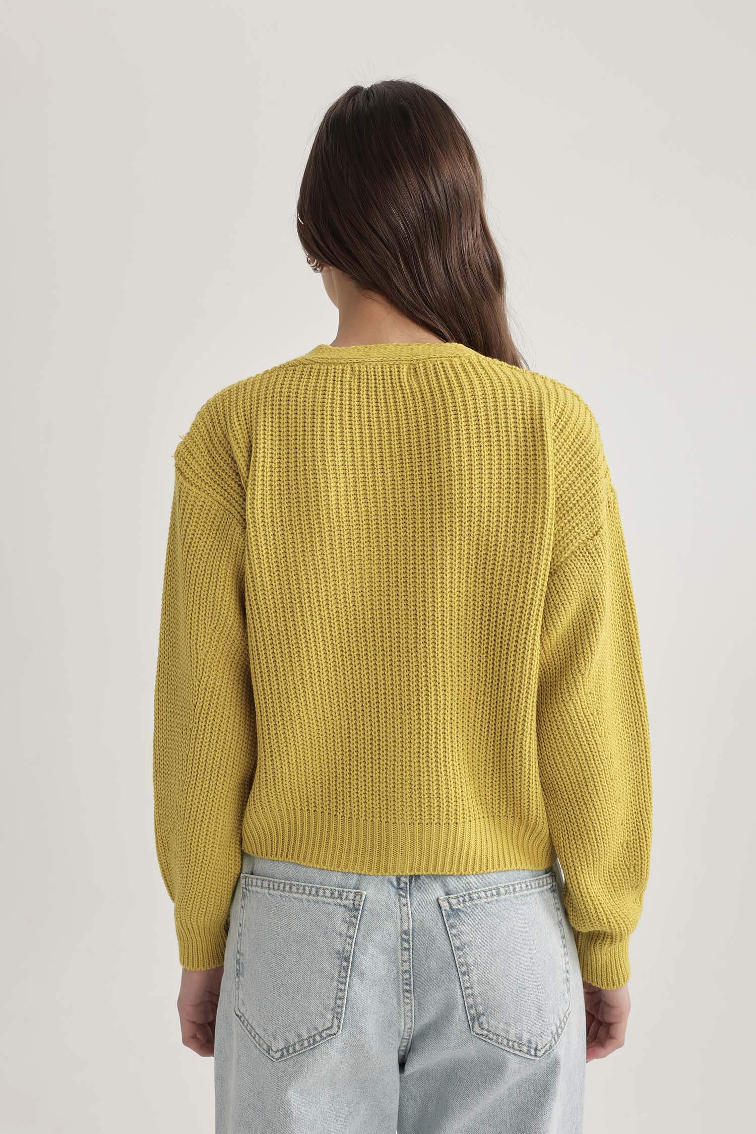 جاكيت صوف قصة عادية بياخة V