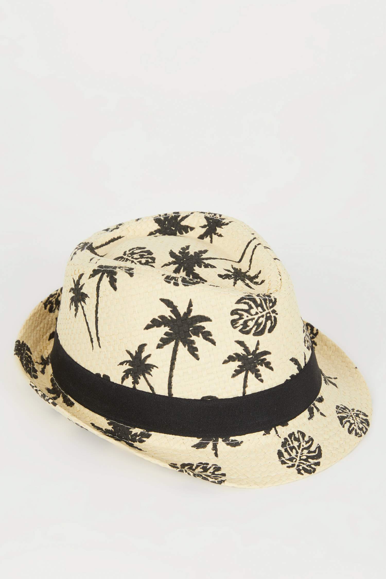 Boy Patterned Straw Hat