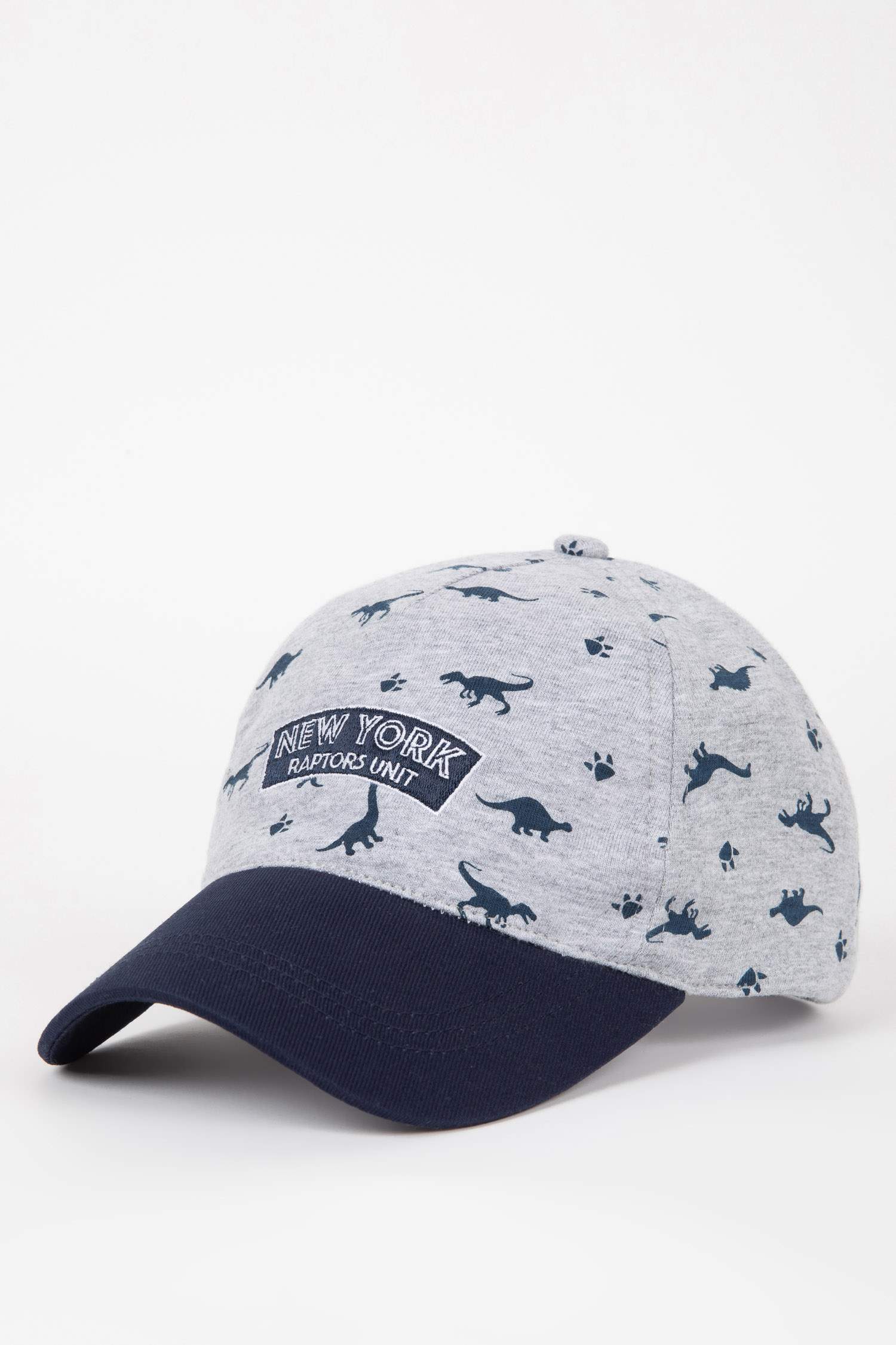 Erkek Çocuk Baskılı Penye Beyzbol Basketbol Şapkası