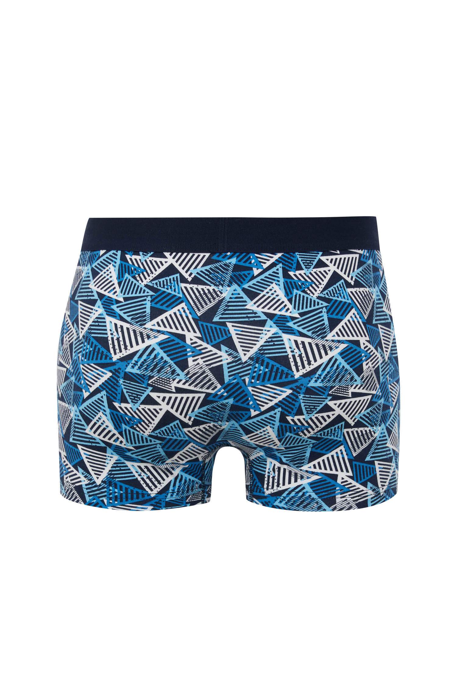 Regular Fit Baskılı 3'lü Boxer