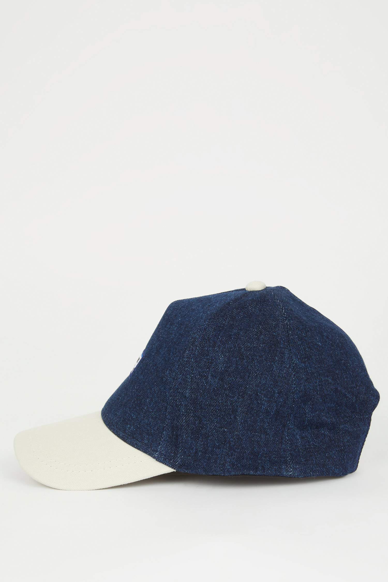 Boy Label Printed Jean Cap