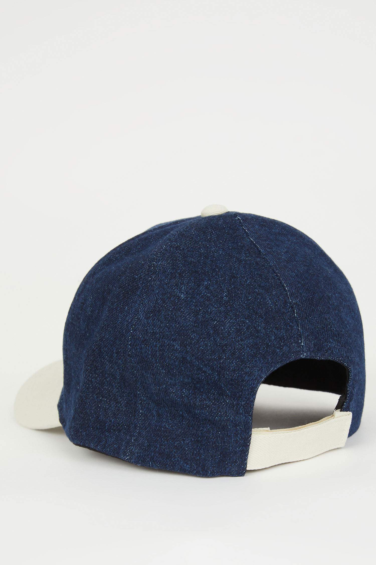 Boy Label Printed Jean Cap