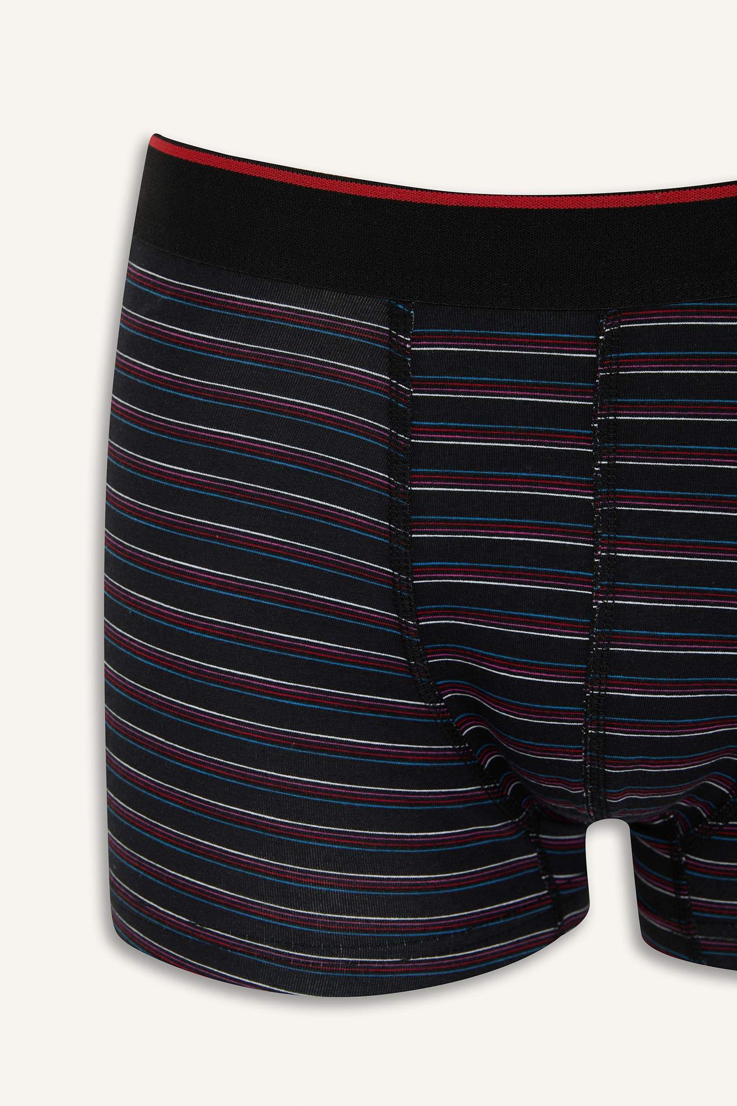 Regular Fit Çizgili 3'lü Boxer