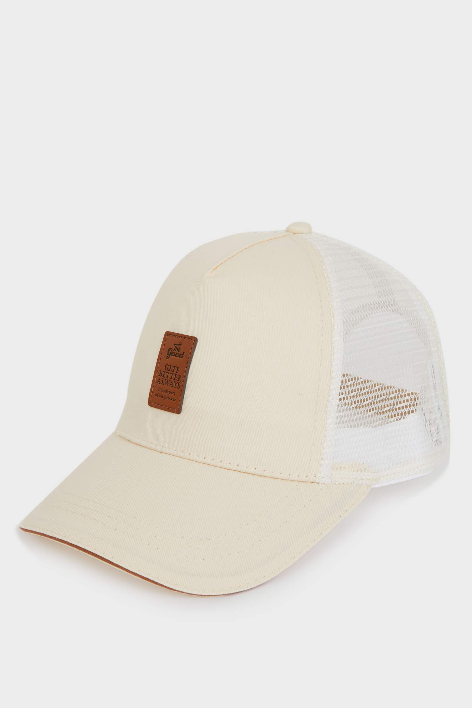 Man Label Printed Woven Baseball Basketball Cap