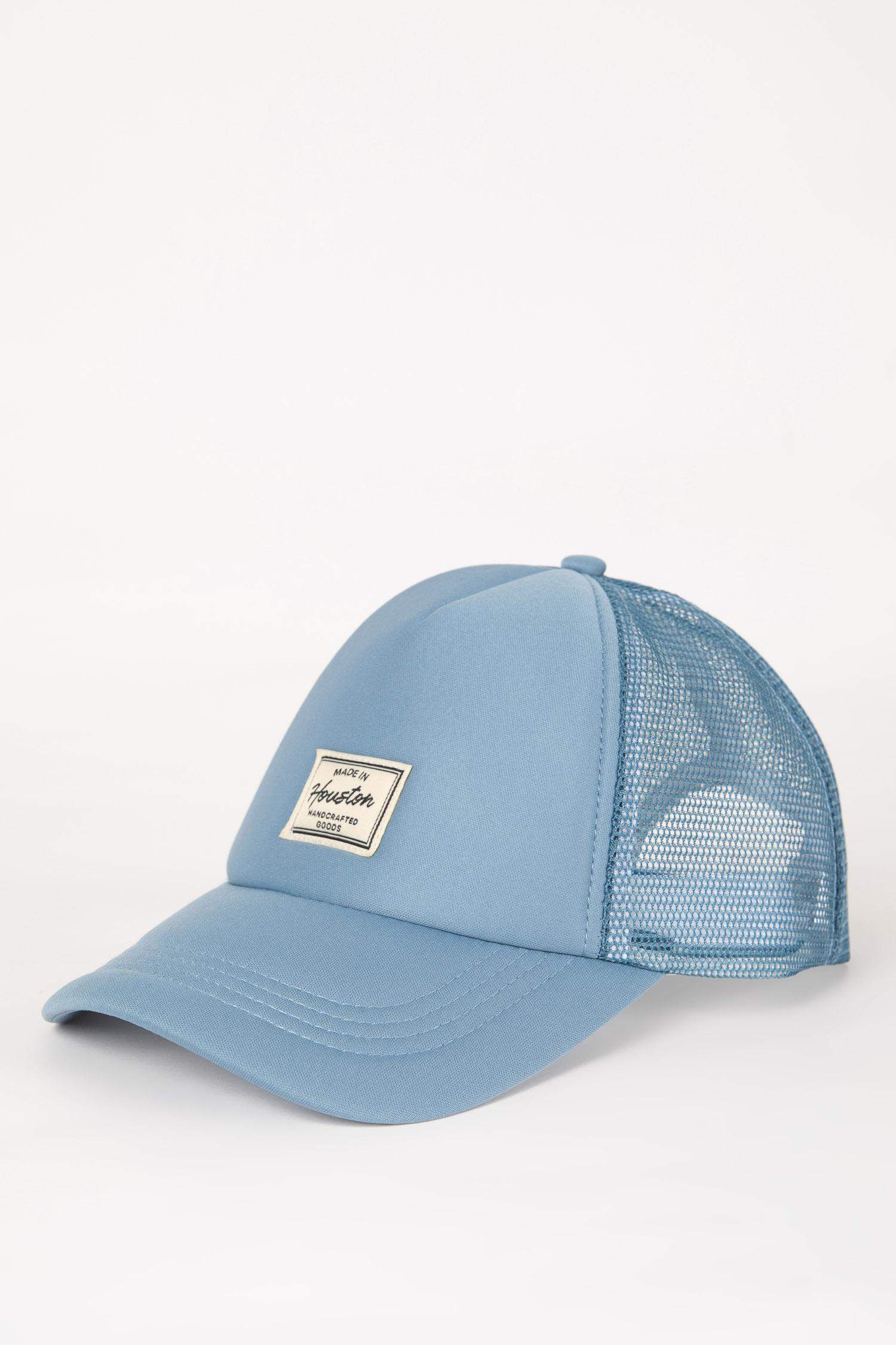 Erkek Etiket Baskılı Beyzbol Basketbol Şapkası