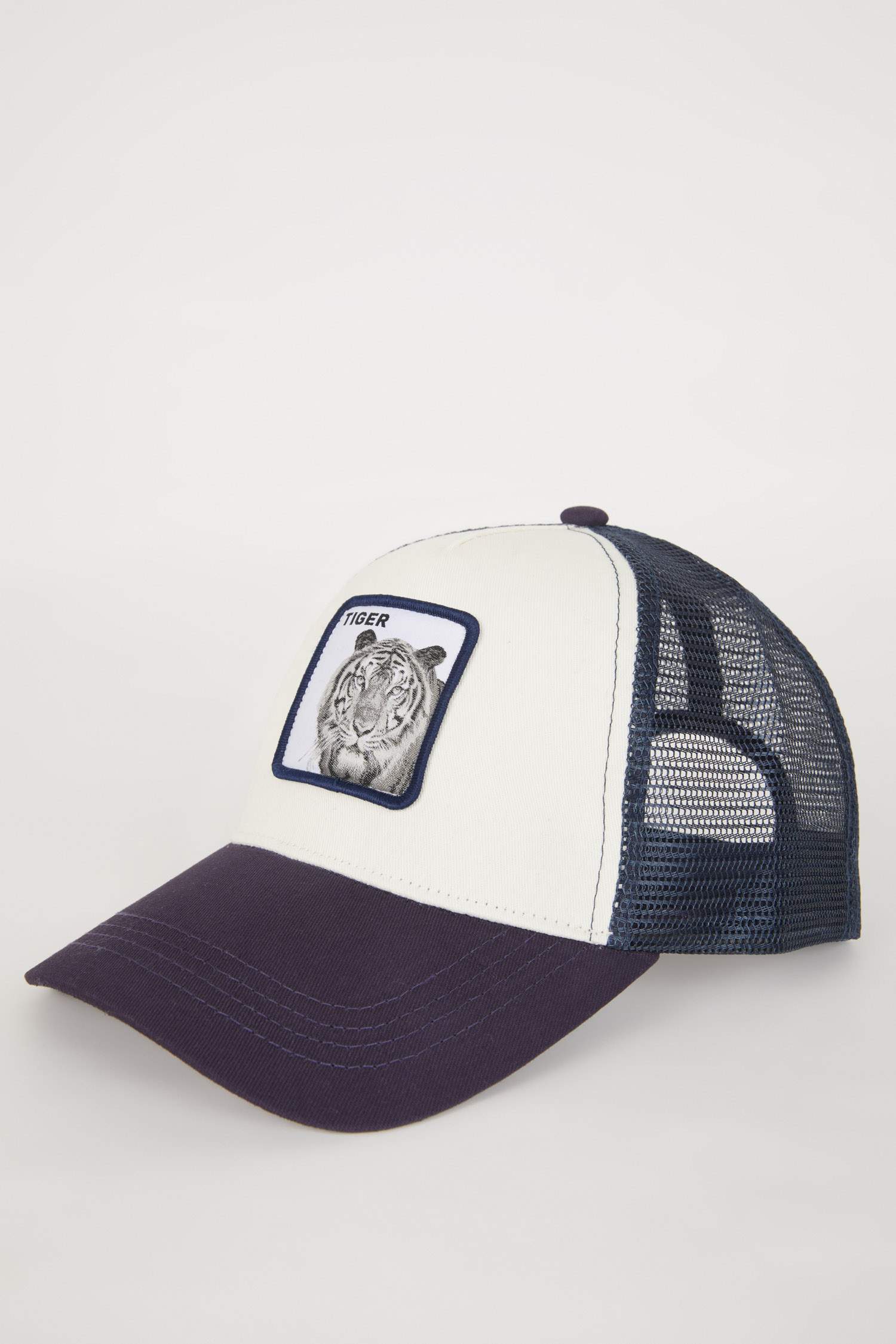 Erkek Etiket Baskılı Dokuma Beyzbol Basketbol Şapkası