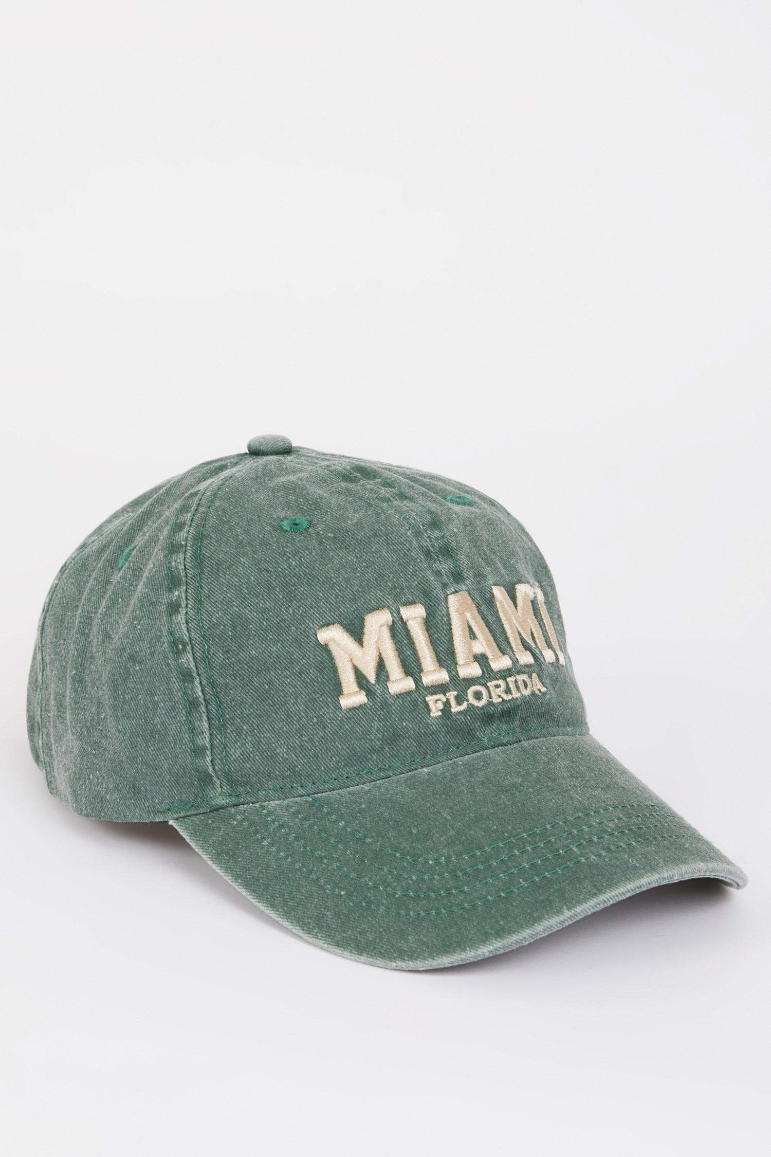 Unisex Embroidered Woven Baseball Denim Cap